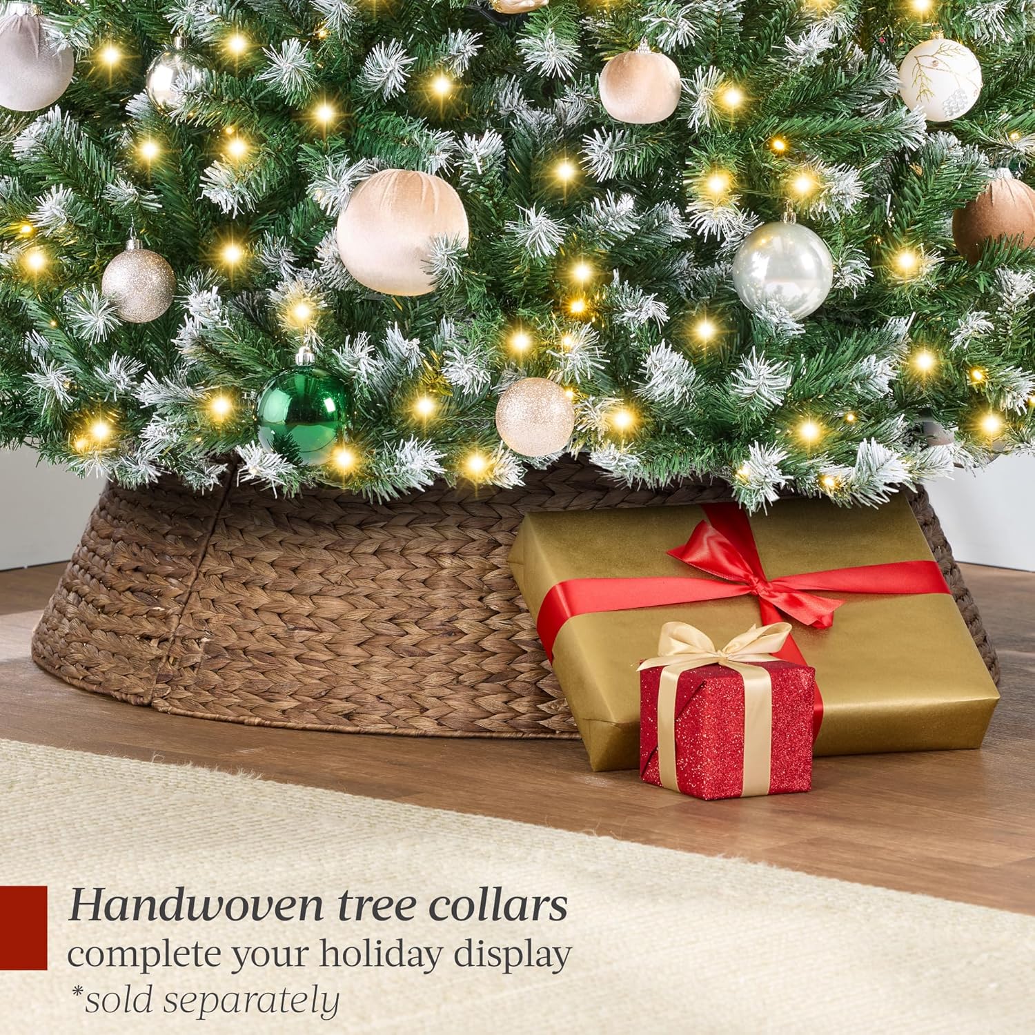 Best Choice Products Artificial Christmas Tree, 6ft Premium Pre-Lit Realistic Spruce Holiday Décor w/Dense Branches, Metal Base - Green Spruce