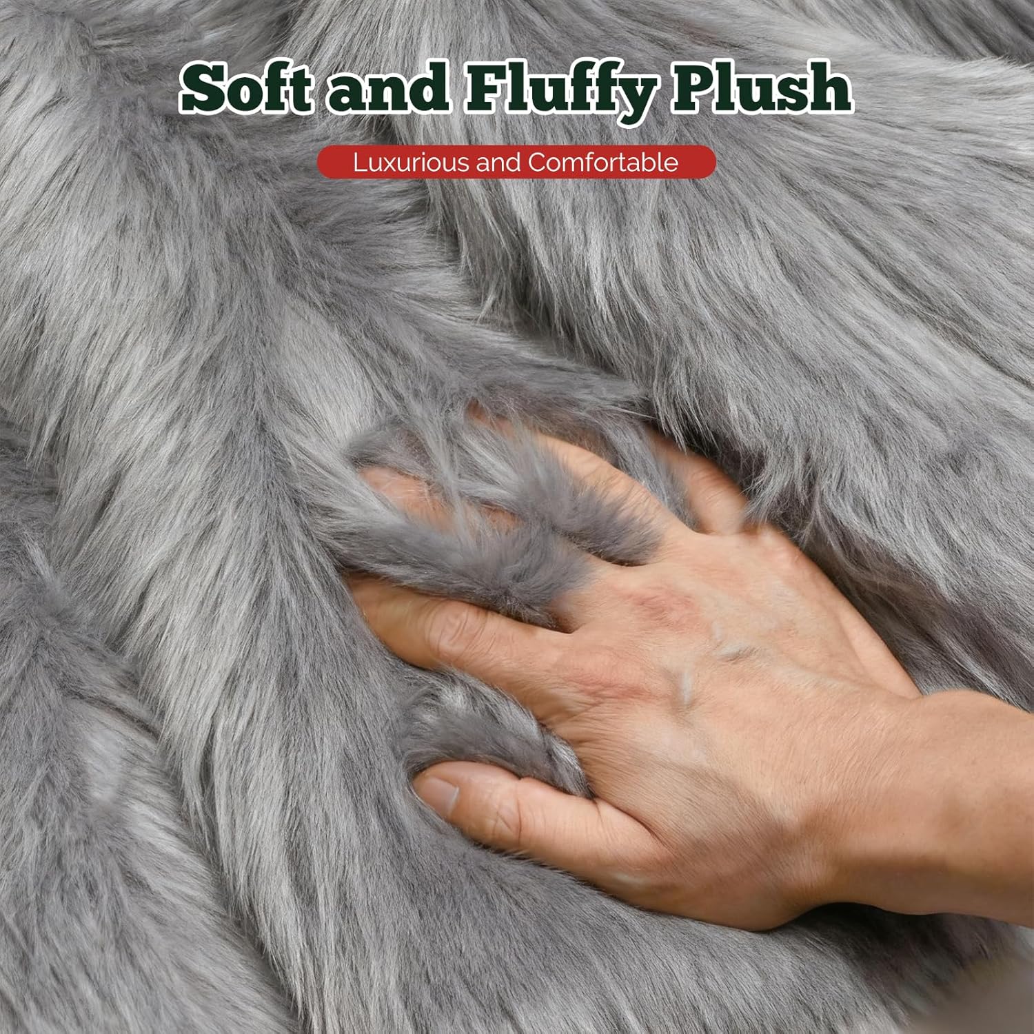 Christmas Tree Skirt 36 inch Wool Fur White Tree Skirt Small Snowy White Plush Velvet Tree Skirt Party Christmas Tree Decoration