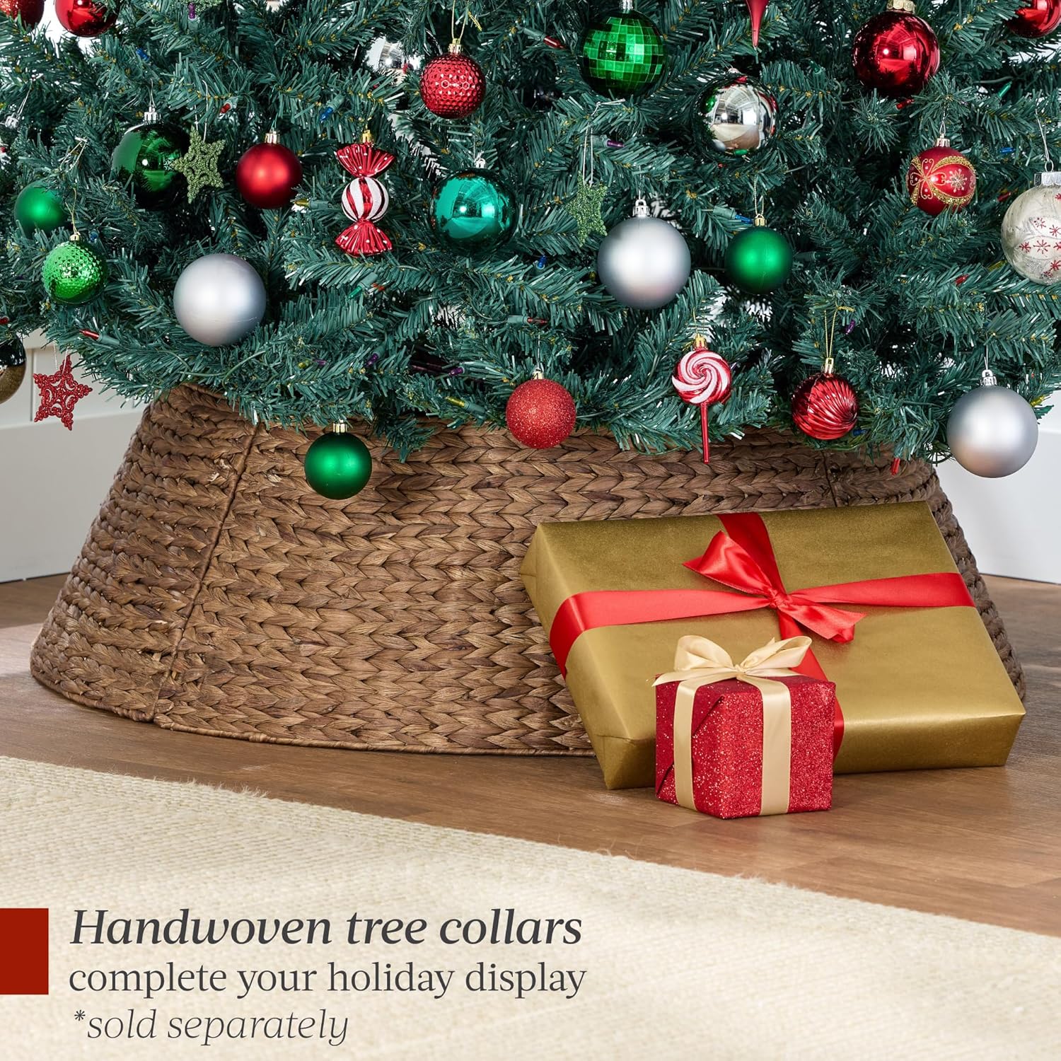 Best Choice Products Artificial Christmas Tree, 6ft Premium Pre-Lit Realistic Spruce Holiday Décor w/Dense Branches, Metal Base - Green Spruce