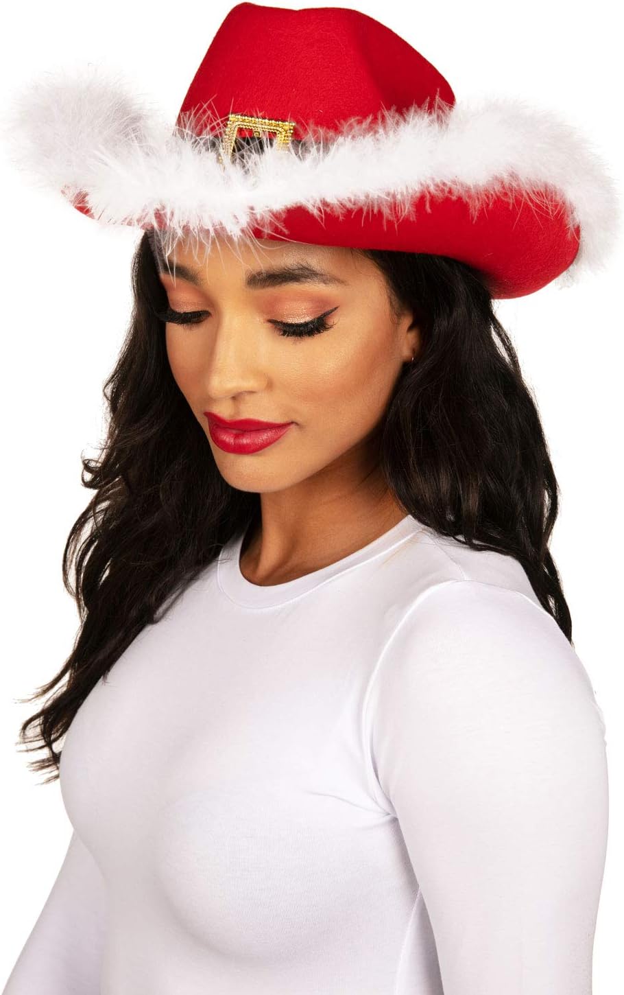 Christmas Hats for Men and Women - Funny Unisex Holiday Cap - One Size Fits Most