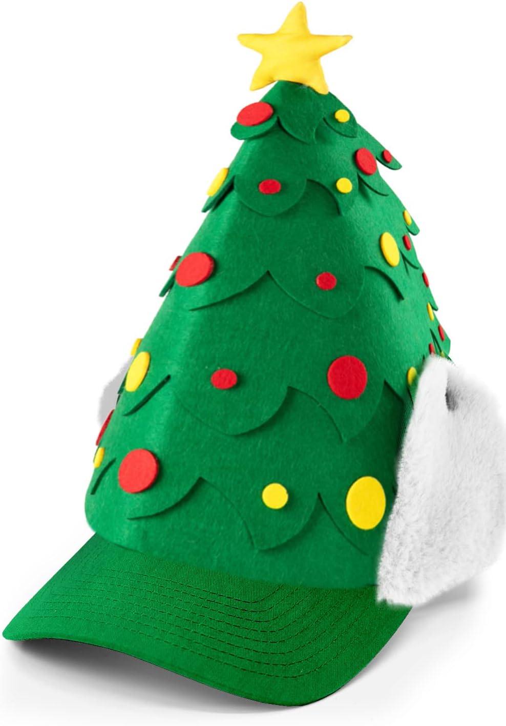 Christmas Hats for Men and Women - Funny Unisex Holiday Cap - One Size Fits Most