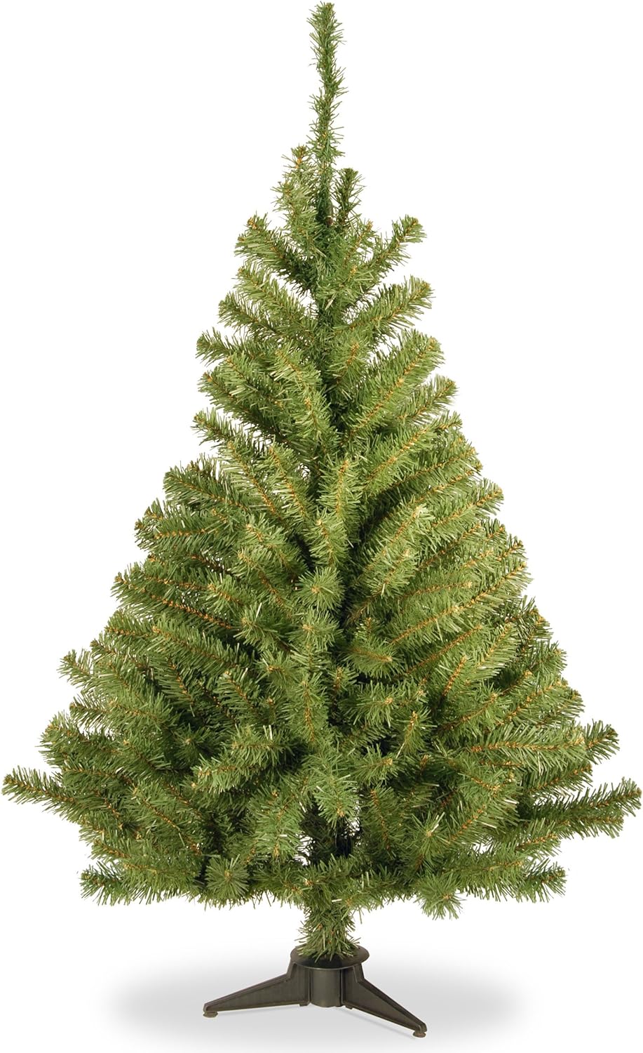 National Tree Company 4 ft Unlit Kincaid Spruce Mini Artificial Christmas Tree, 269 Tips, Includes Stand, Green