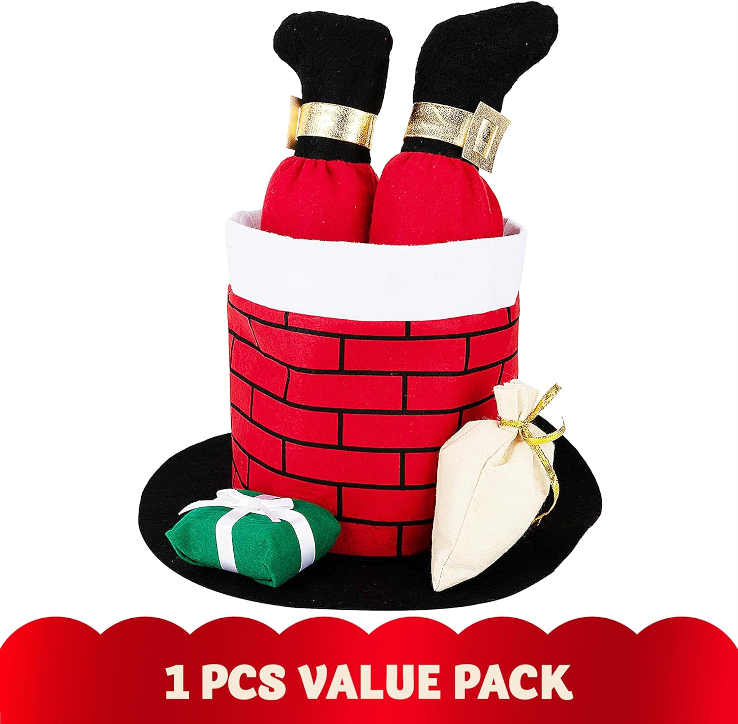 Christmas Hat for Women Men, Funny for Cute and Festive Party Dress Up Celebrations, Decorations, Costume Accessories