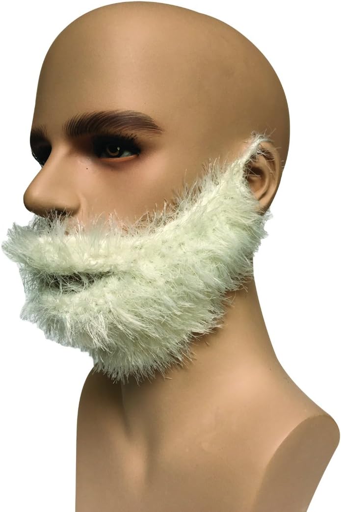 Christmas Winter Knitted Crochet Beanie Santa Hat Bearded Caps