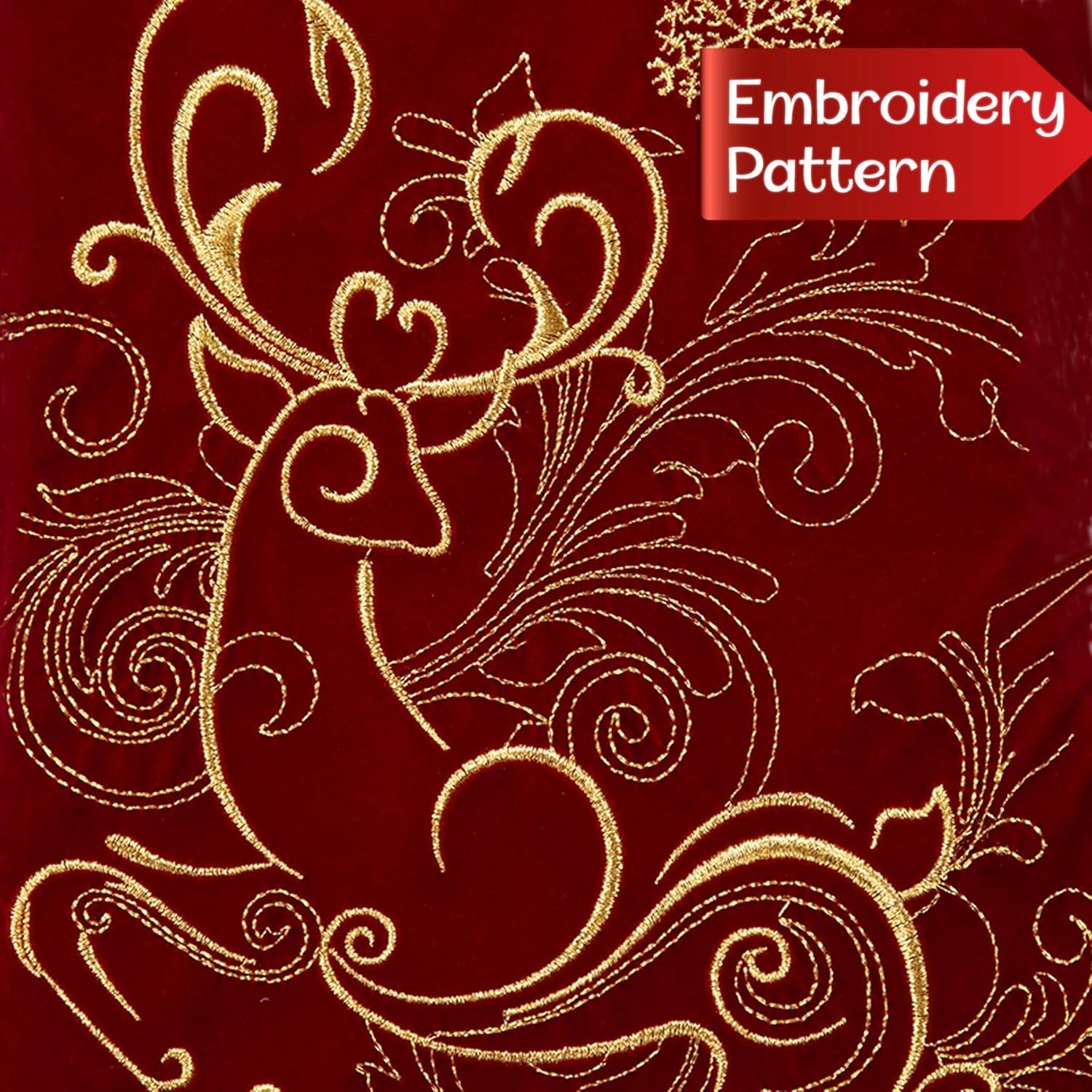 Flycalf Velvet Christmas Stockings 6 Pack Large 20 Inches with Hanging Loop Embroidery Classic Luxury Family Ornament Fireplace Hanging Stockings for Christmas Decorations