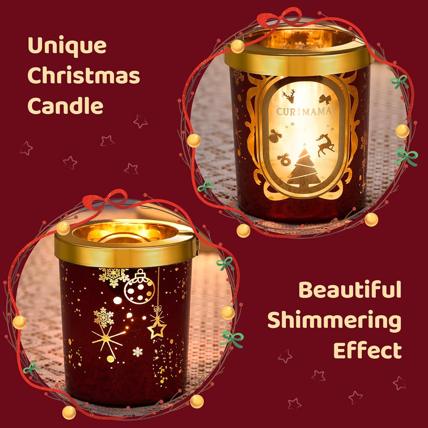 Christmas Gifts for Women, Unique Birthday Gift for Women,Hummingbird Rotating Scented Candles for Mom, Funny Birthday Gift for Grandma Wife Daughter, Christmas Gifts for Woman Who Have Everything