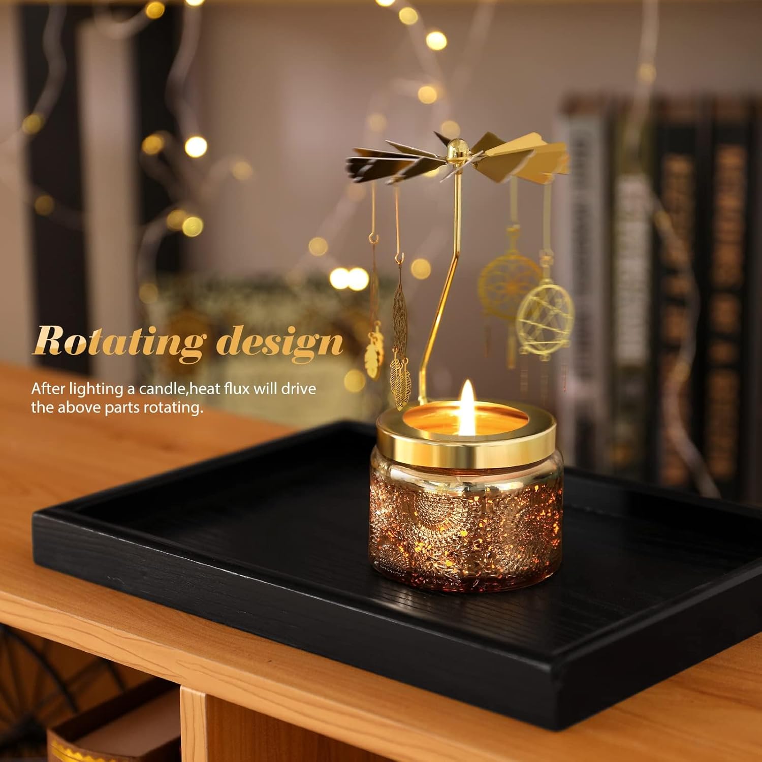 Christmas Gifts for Women, Unique Birthday Gift for Women,Hummingbird Rotating Scented Candles for Mom, Funny Birthday Gift for Grandma Wife Daughter, Christmas Gifts for Woman Who Have Everything