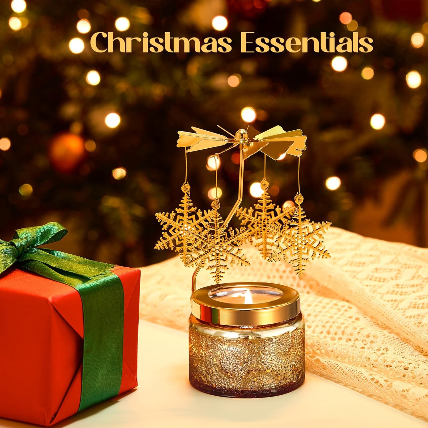 Christmas Gifts for Women, Unique Birthday Gift for Women,Hummingbird Rotating Scented Candles for Mom, Funny Birthday Gift for Grandma Wife Daughter, Christmas Gifts for Woman Who Have Everything