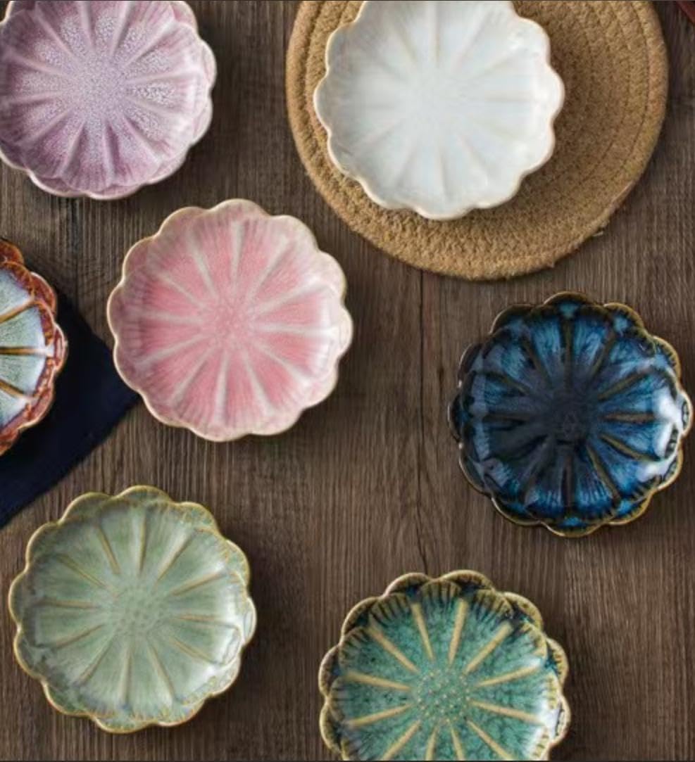 Lotus Leaf Shape Decorative Ring Tray, Small Key Bowl, Ceramic Trinket Tray Jewelry Dish Organizing Necklace Earrings, Home Decoration for Mom Best Friend Sister, Pink.