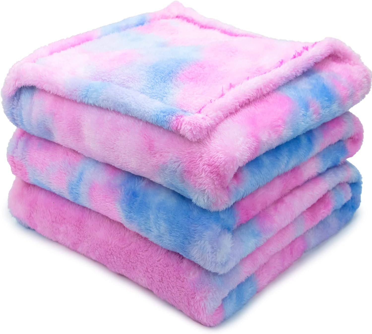 MUGD Blankets Fuzzy Soft Fleece Throw Blanket Cozy Soft Warm Throw Blanket for Bed