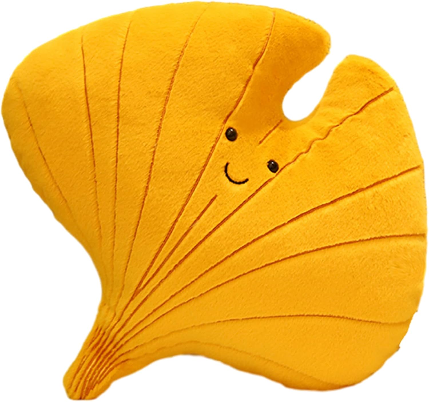 TONGSONG Soft Plush Maple Leaf Pillow Stuffed Animal Toy Plushies Home Decor for Lover on Birthday and Holiday