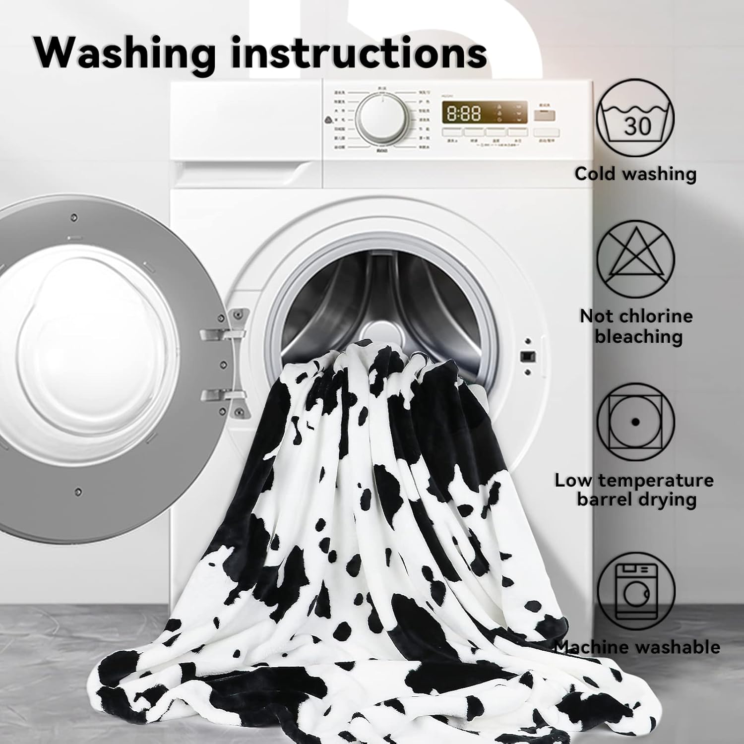 Blue Throw Blanket Soft Fleece Blankets Cyan Blue Lightweight Fuzzy Blanket Gifts Decor Stuff for Girls Women Teen Couch Bed