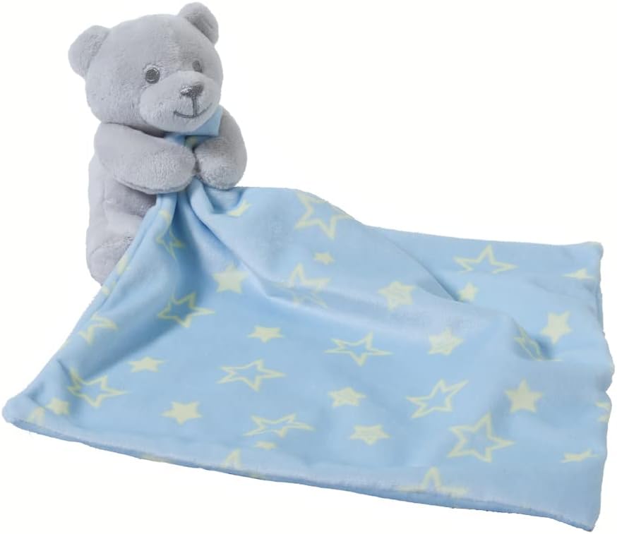 CREVENT Minky Baby Blanket for Girls Boys, Soft Plush Receiving Blanket for Newborns - 76x102cm (Animal)