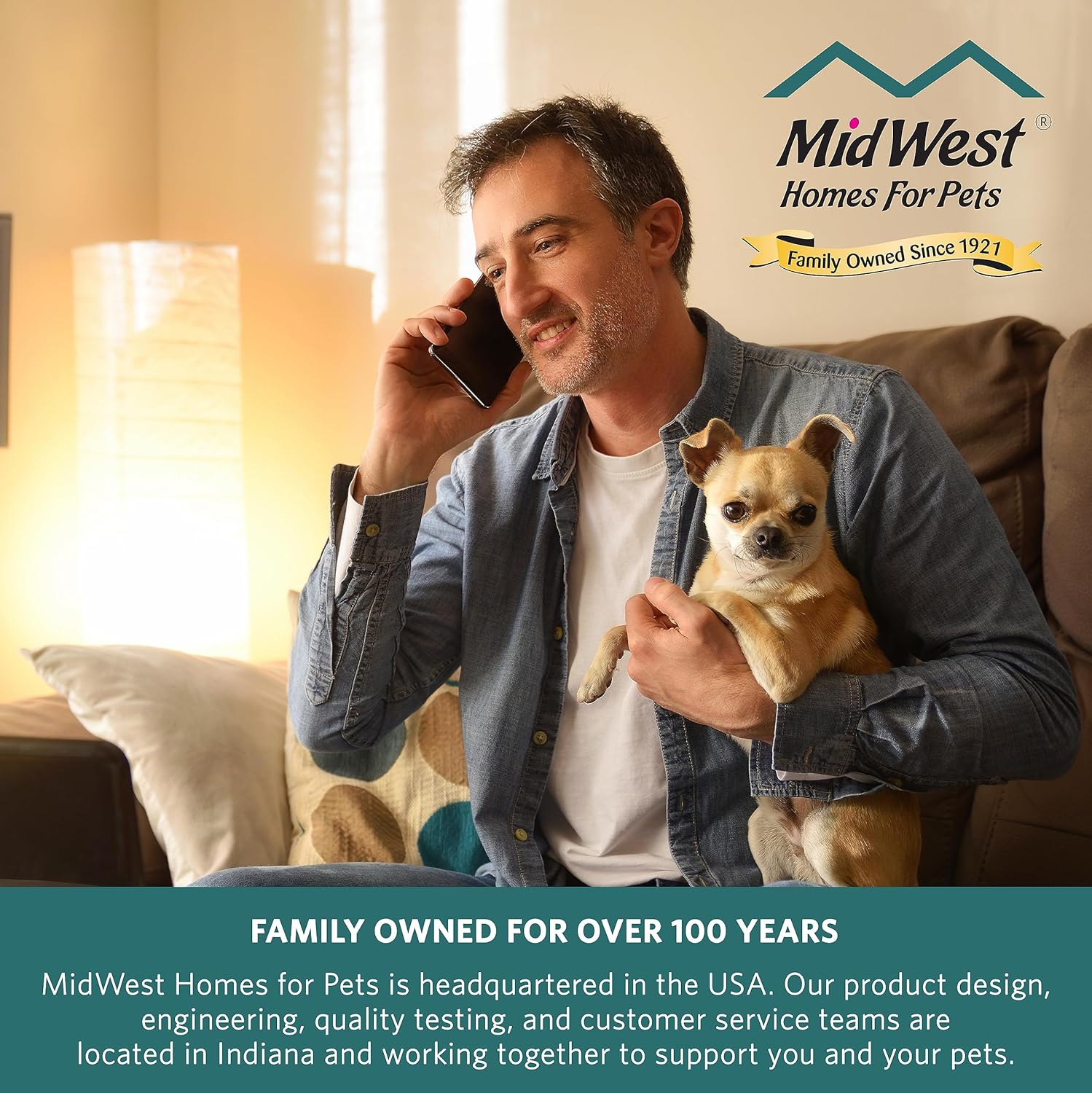 18L-Inch White Fleece Dog or Cat Bed with Comfortable Bolster, Ideal for Toy Dog Breeds & Fits an 18-Inch Crate, Easy Maintenance Machine Wash & Dry