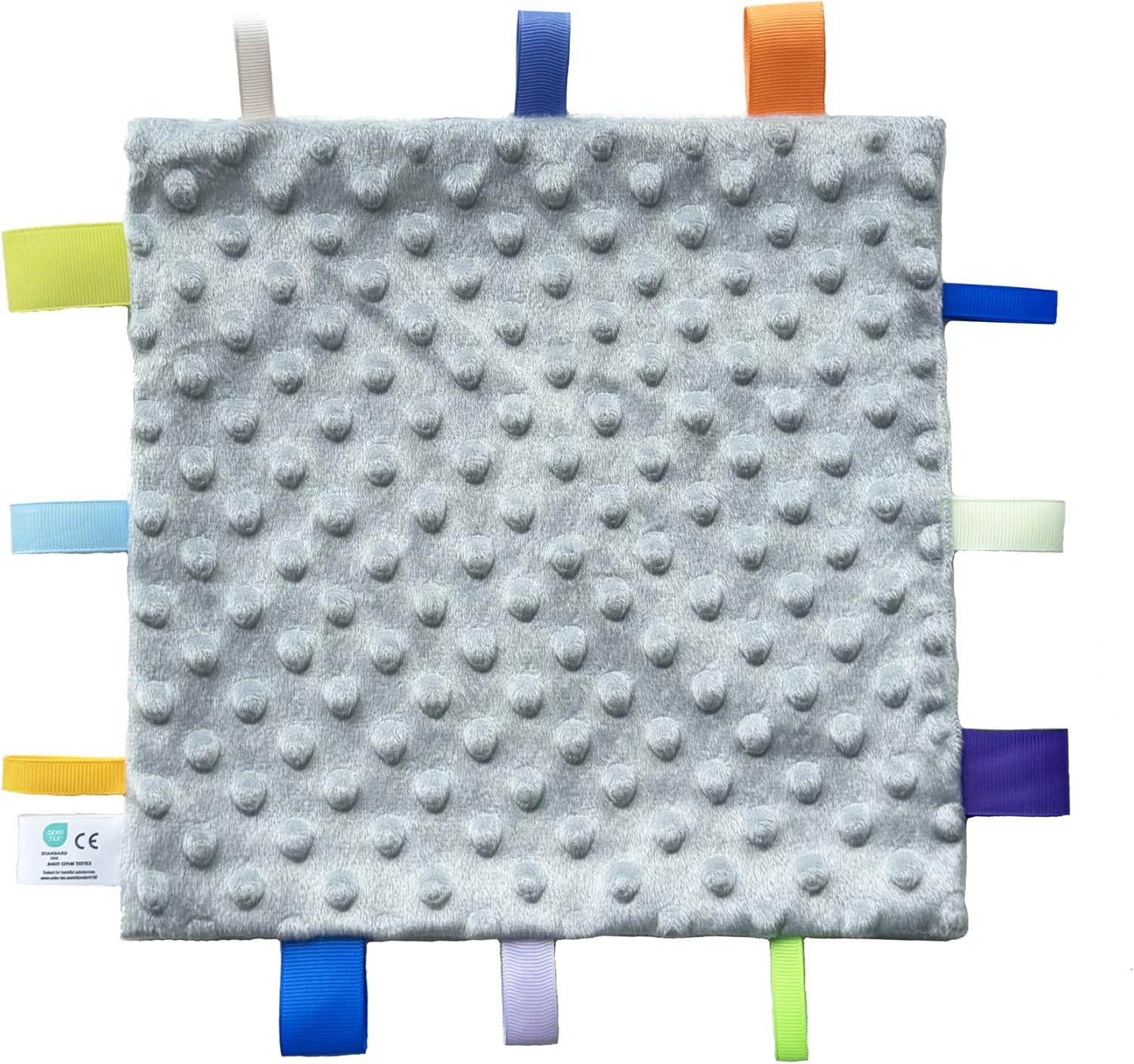 CREVENT Minky Baby Blanket for Girls Boys, Soft Plush Receiving Blanket for Newborns - 76x102cm (Animal)