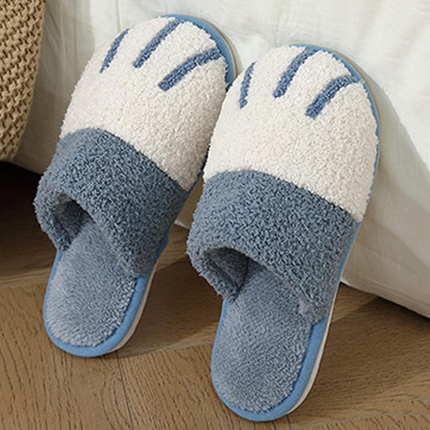 Men Moccasins Slippers Size 9 Mens for Men House Warm Slip Soft Plush Flop Slippers Flip On Shoes Slippers Men's Slipper Men Slippers 12