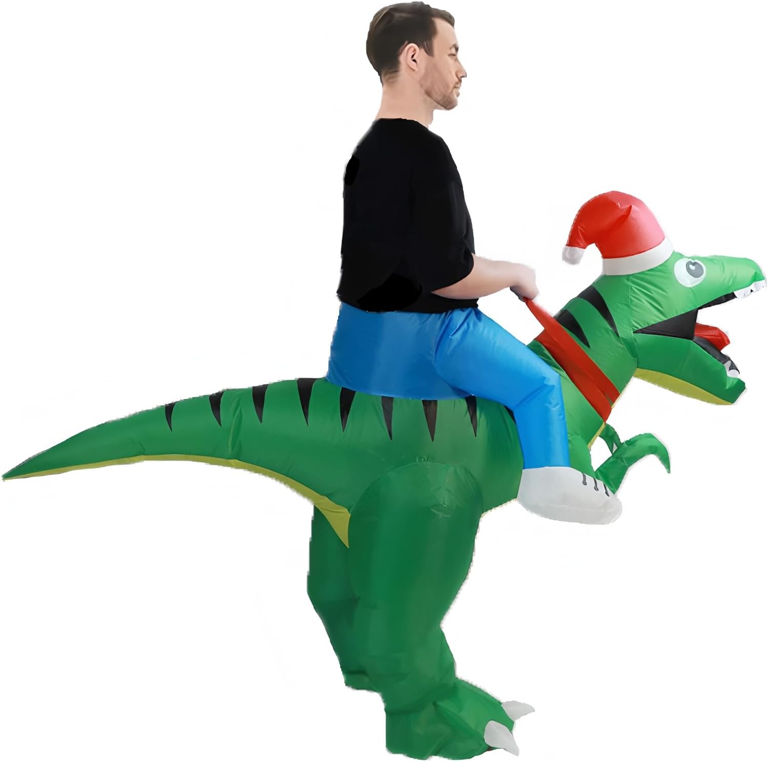 EukaLink Inflatable Christmas Costume Blow Up Funny Costume Suit Unisex Costumes Adult Cosplay Outfit