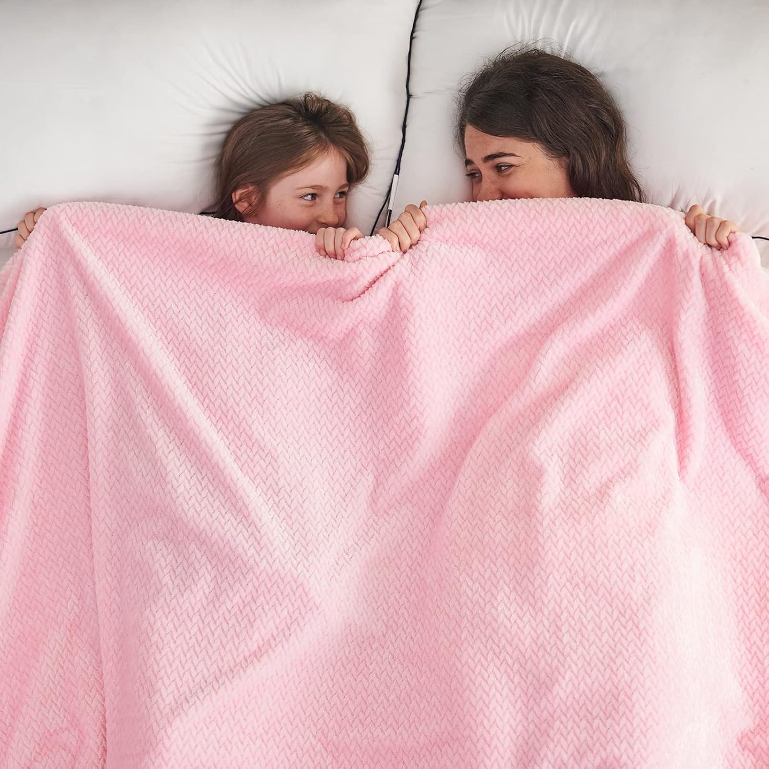 NEWCOSPLAY Super Soft Throw Blanket Deep Purple Rainbow Premium Silky Flannel Fleece Leaves Pattern Lightweight Bed Blanket All Season Use (Deep Purple Rainbow, Throw(50x60))