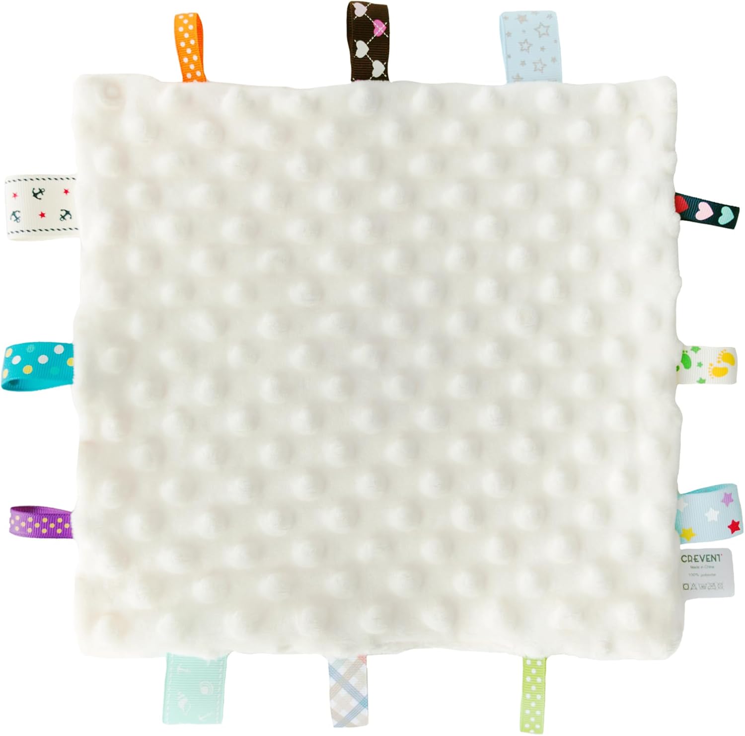 CREVENT Minky Baby Blanket for Girls Boys, Soft Plush Receiving Blanket for Newborns - 76x102cm (Animal)