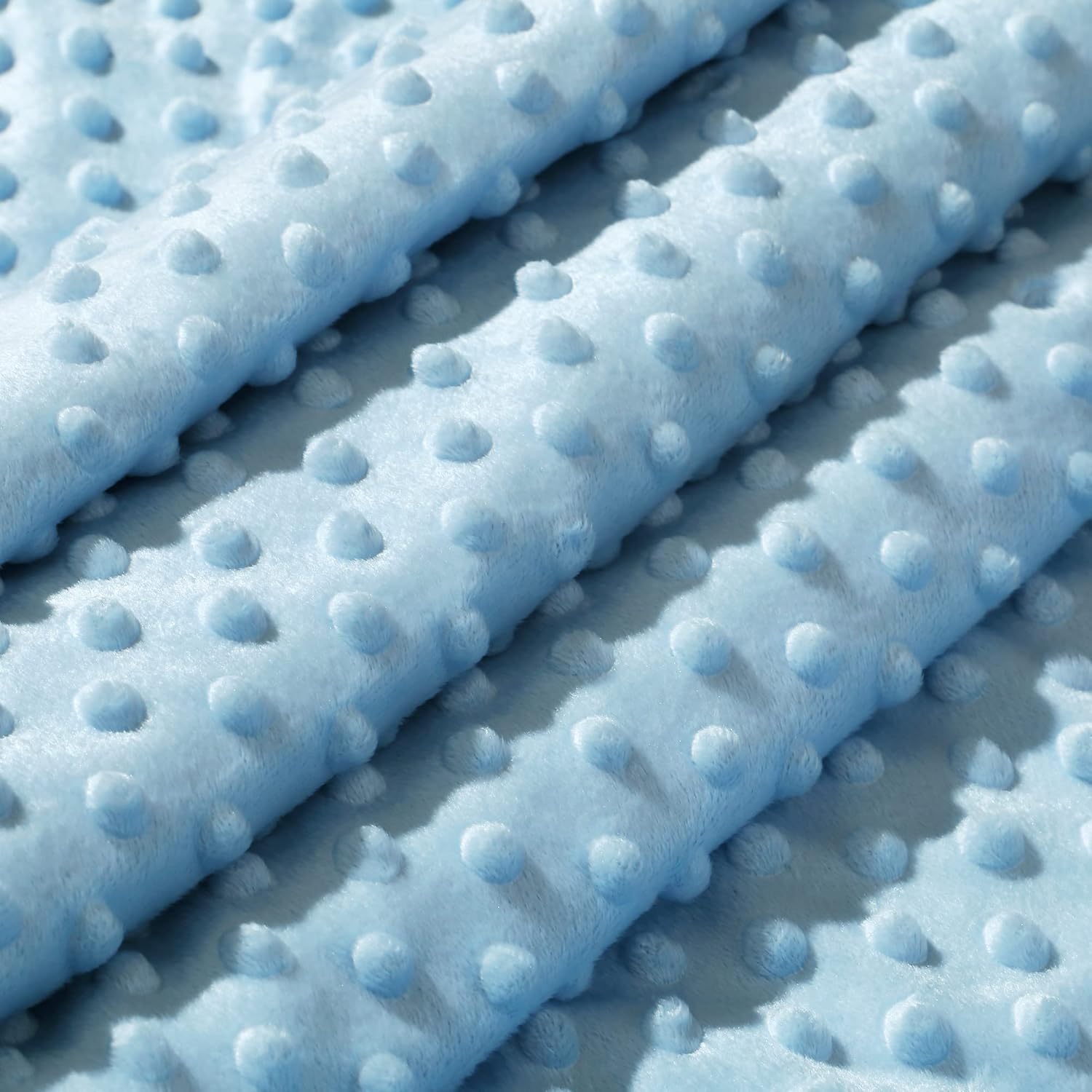 CREVENT Minky Baby Blanket for Girls Boys, Soft Plush Receiving Blanket for Newborns - 76x102cm (Animal)