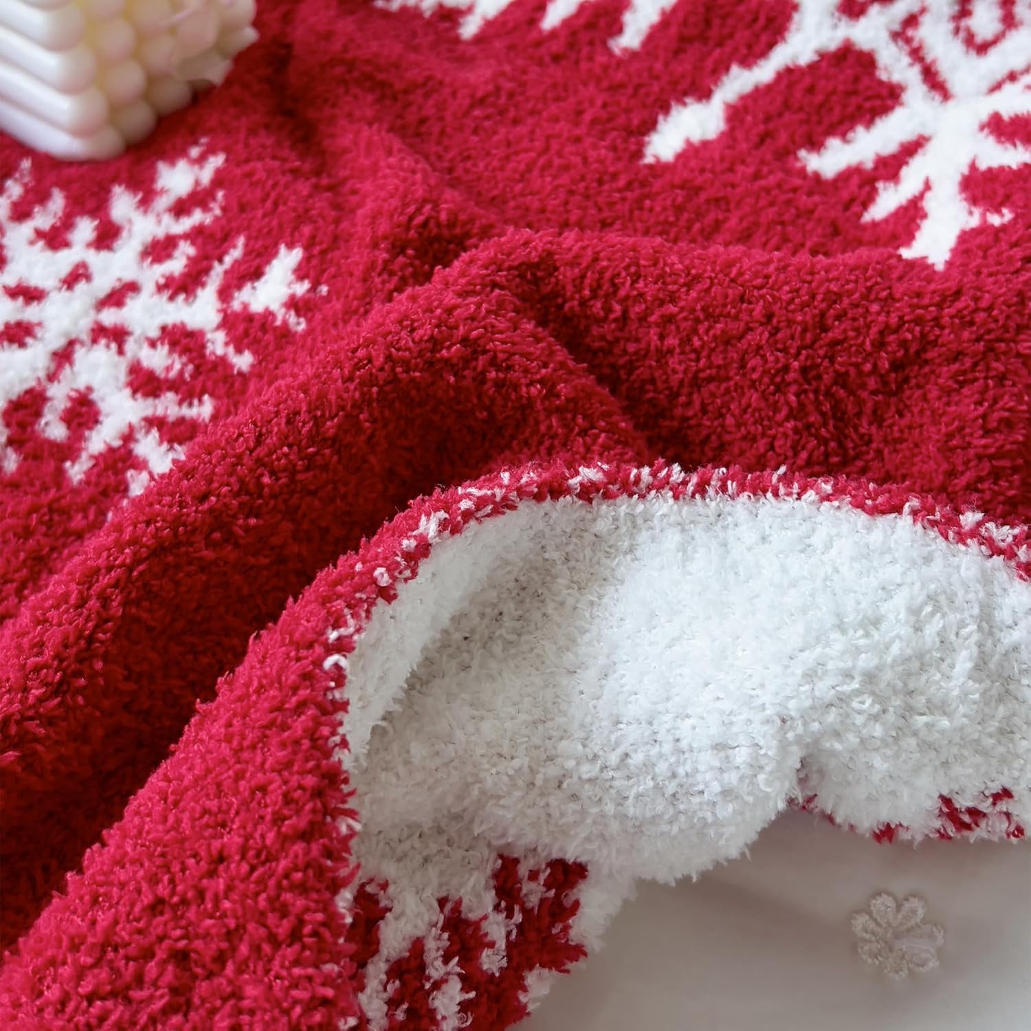 REPRECONF ZASTION Plaid Throw Blanket Ultra Soft Cozy Microfiber Knitted Lightweight Fleece Blanket for Couch Bed Travel Cream 130cm x 150cm