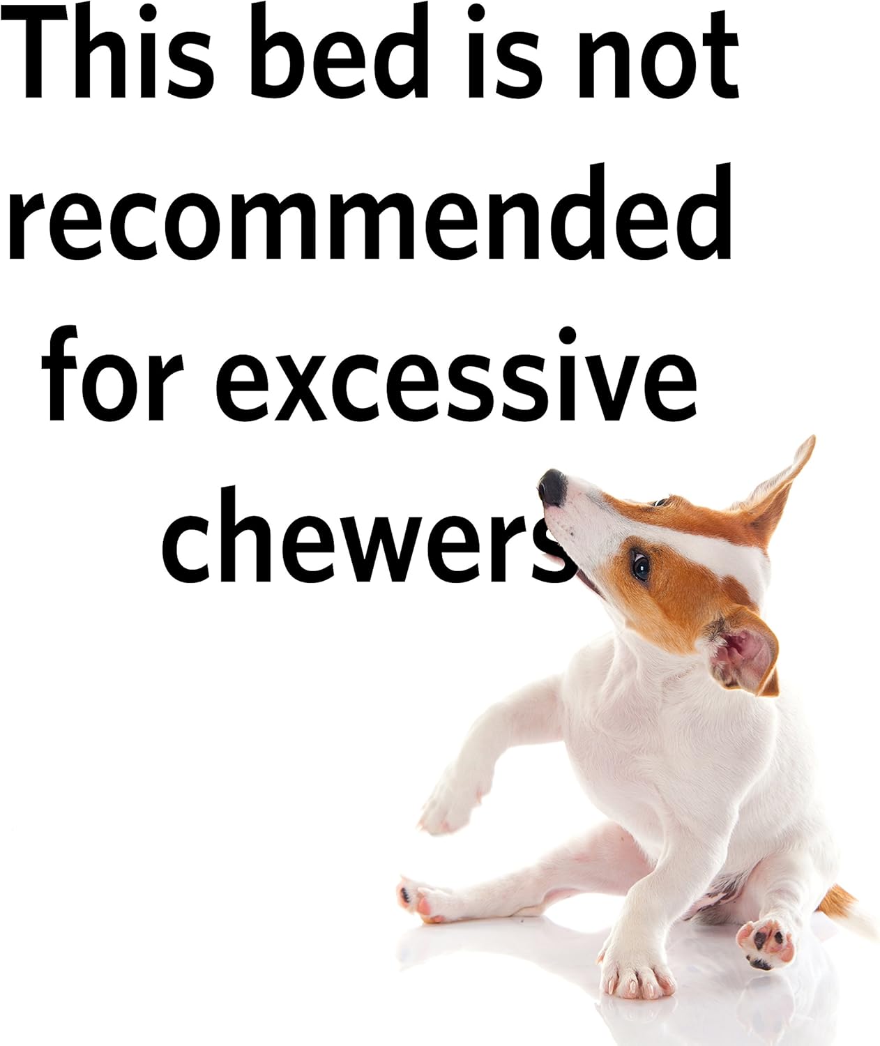 18L-Inch White Fleece Dog or Cat Bed with Comfortable Bolster, Ideal for Toy Dog Breeds & Fits an 18-Inch Crate, Easy Maintenance Machine Wash & Dry