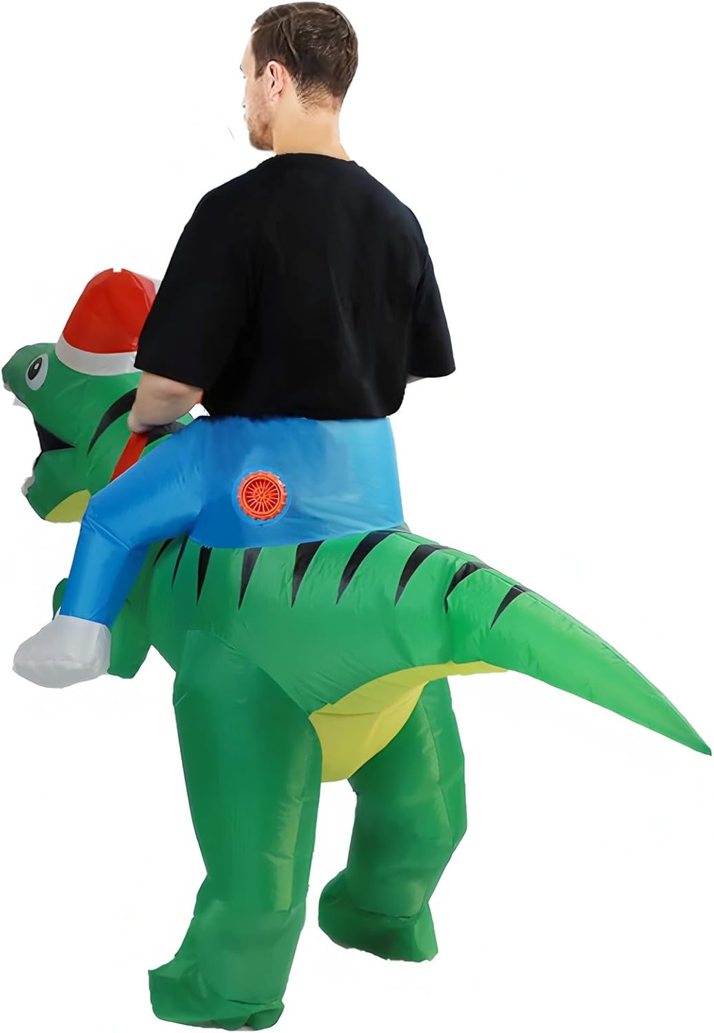 EukaLink Inflatable Christmas Costume Blow Up Funny Costume Suit Unisex Costumes Adult Cosplay Outfit