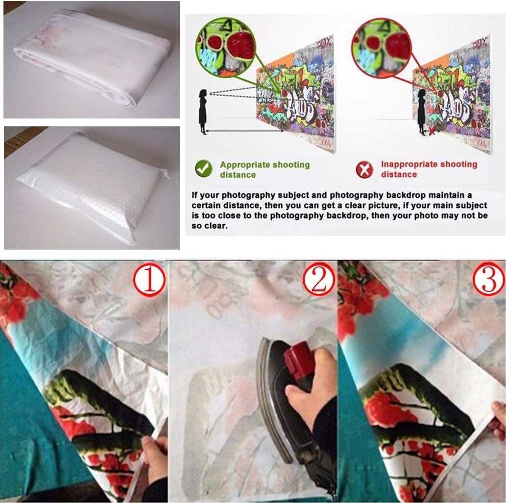 CYLYH 7x5ft Christmas Photography Backdrop Christmas Fireplace Theme Backdrop Christmas Party Decorations Birthday Party Kids Portrait Photo Studio Booth Props SDJ-502