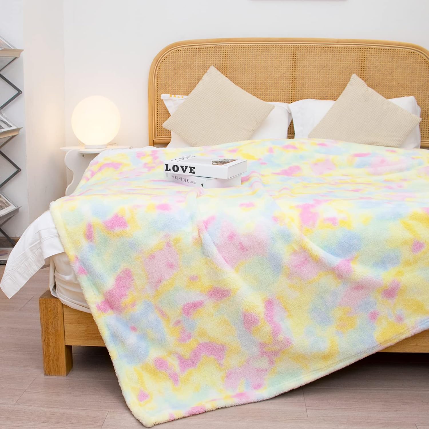 MUGD Blankets Fuzzy Soft Fleece Throw Blanket Cozy Soft Warm Throw Blanket for Bed