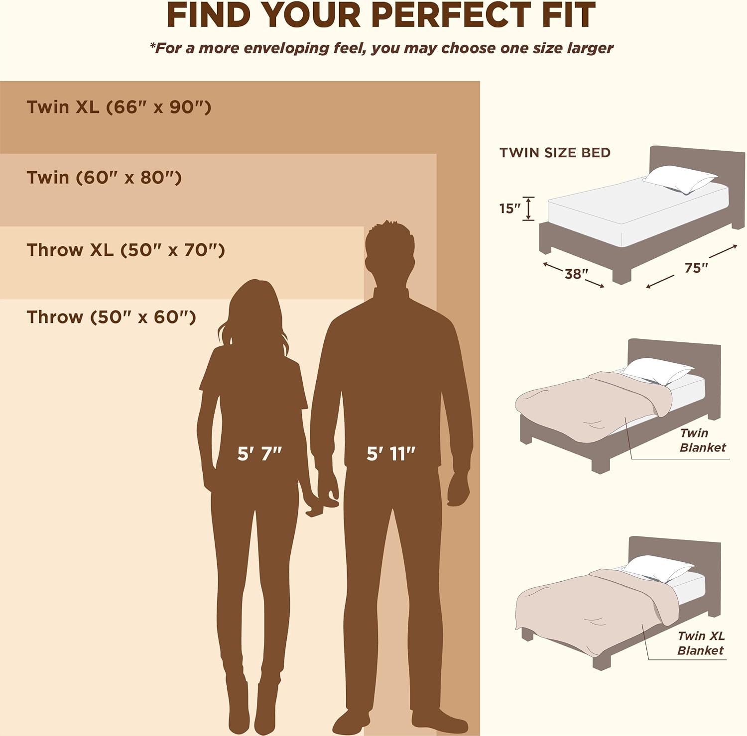 Bedsure Blanket for Couch, Super Cozy Soft Throw Blankets for Women, Cute Small Plush Fleece Throws for Girls, Off White, 50x60 Inches