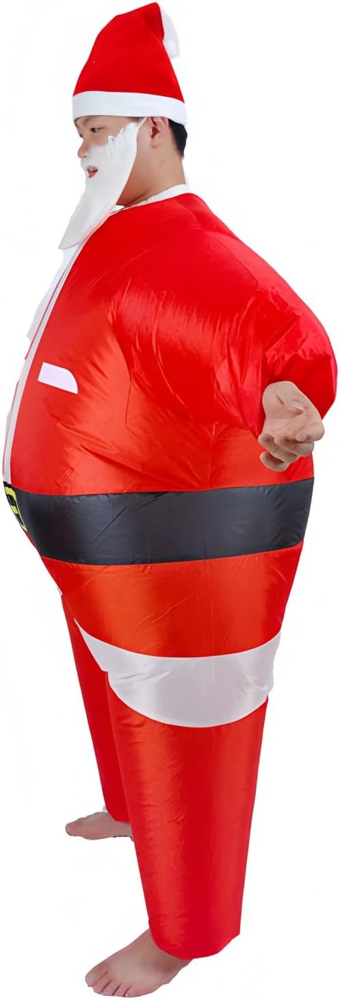 EukaLink Inflatable Christmas Costume Blow Up Funny Costume Suit Unisex Costumes Adult Cosplay Outfit