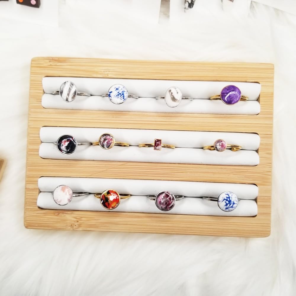 Lotus Leaf Shape Decorative Ring Tray, Small Key Bowl, Ceramic Trinket Tray Jewelry Dish Organizing Necklace Earrings, Home Decoration for Mom Best Friend Sister, Pink.