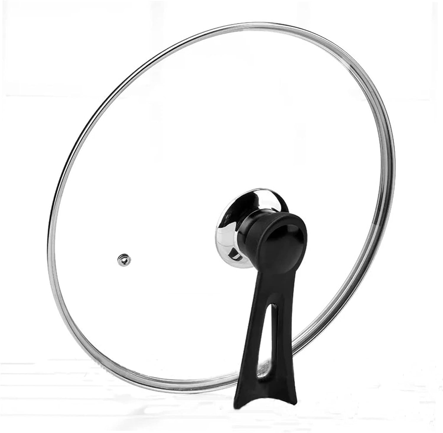 (Holder) - iPstyle Pan Lid Holder for Pots and Pans Progressive Lid and Spoon Rest Shelf 304 Stainless Steel Pan Lid Organiser Kitchen Decor Tool (Holder)