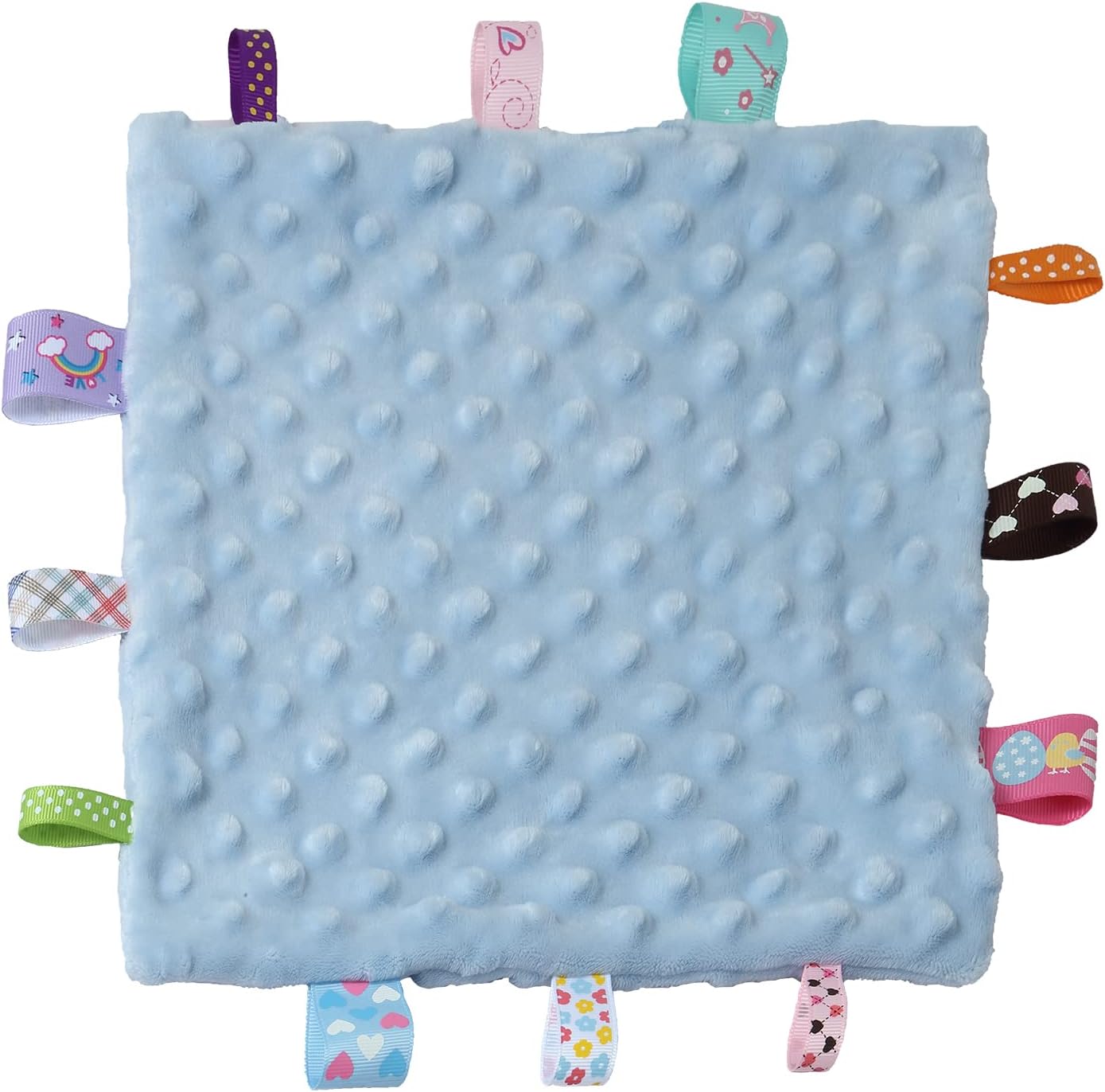CREVENT Minky Baby Blanket for Girls Boys, Soft Plush Receiving Blanket for Newborns - 76x102cm (Animal)