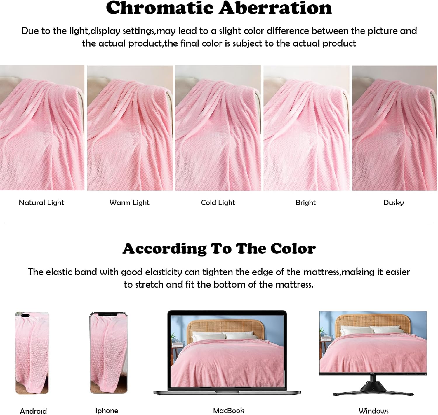 NEWCOSPLAY Super Soft Throw Blanket Deep Purple Rainbow Premium Silky Flannel Fleece Leaves Pattern Lightweight Bed Blanket All Season Use (Deep Purple Rainbow, Throw(50x60))