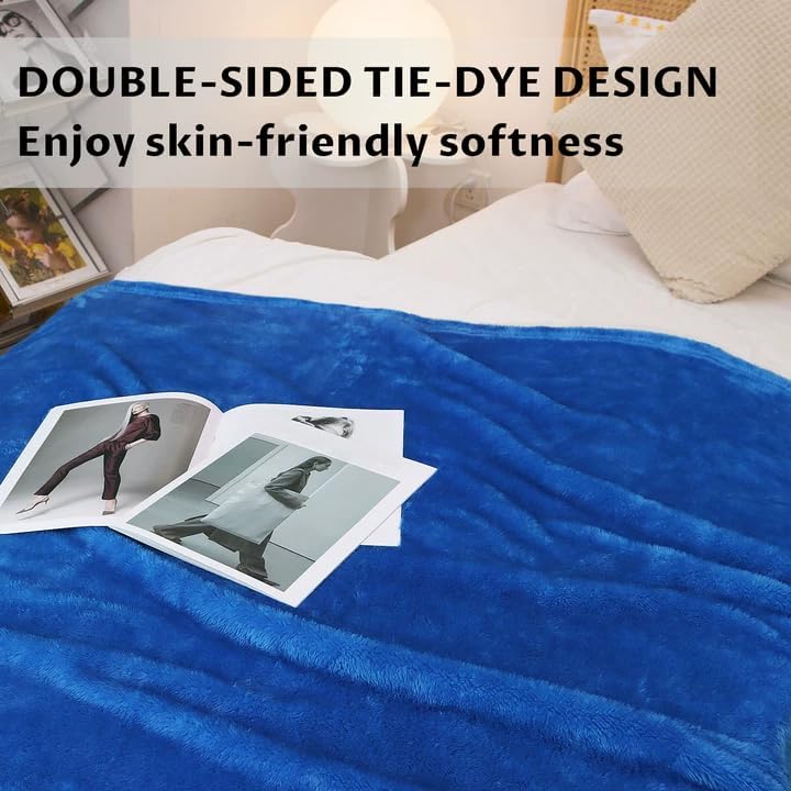 MUGD Blankets Fuzzy Soft Fleece Throw Blanket Cozy Soft Warm Throw Blanket for Bed