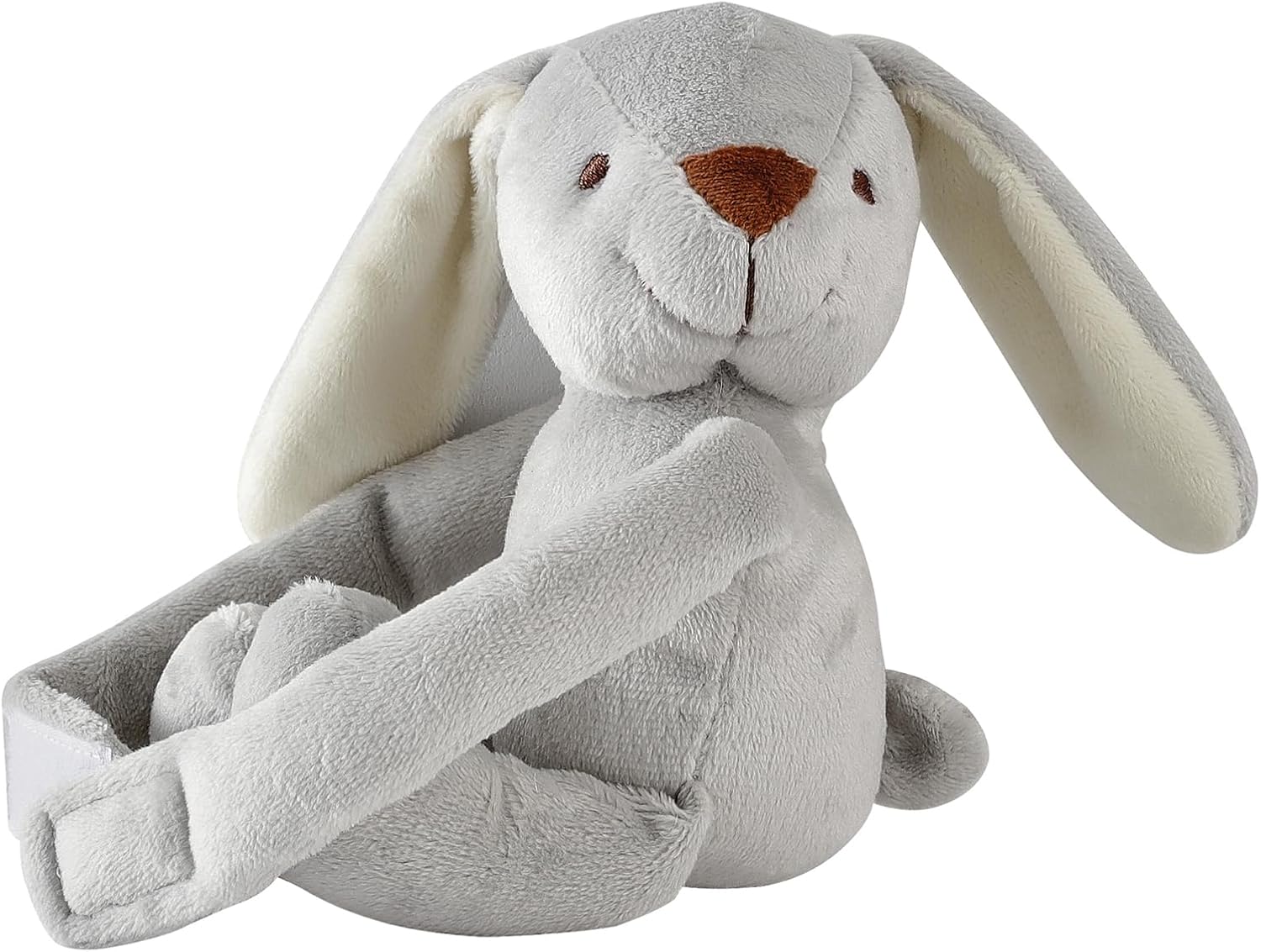 CREVENT Minky Baby Blanket for Girls Boys, Soft Plush Receiving Blanket for Newborns - 76x102cm (Animal)