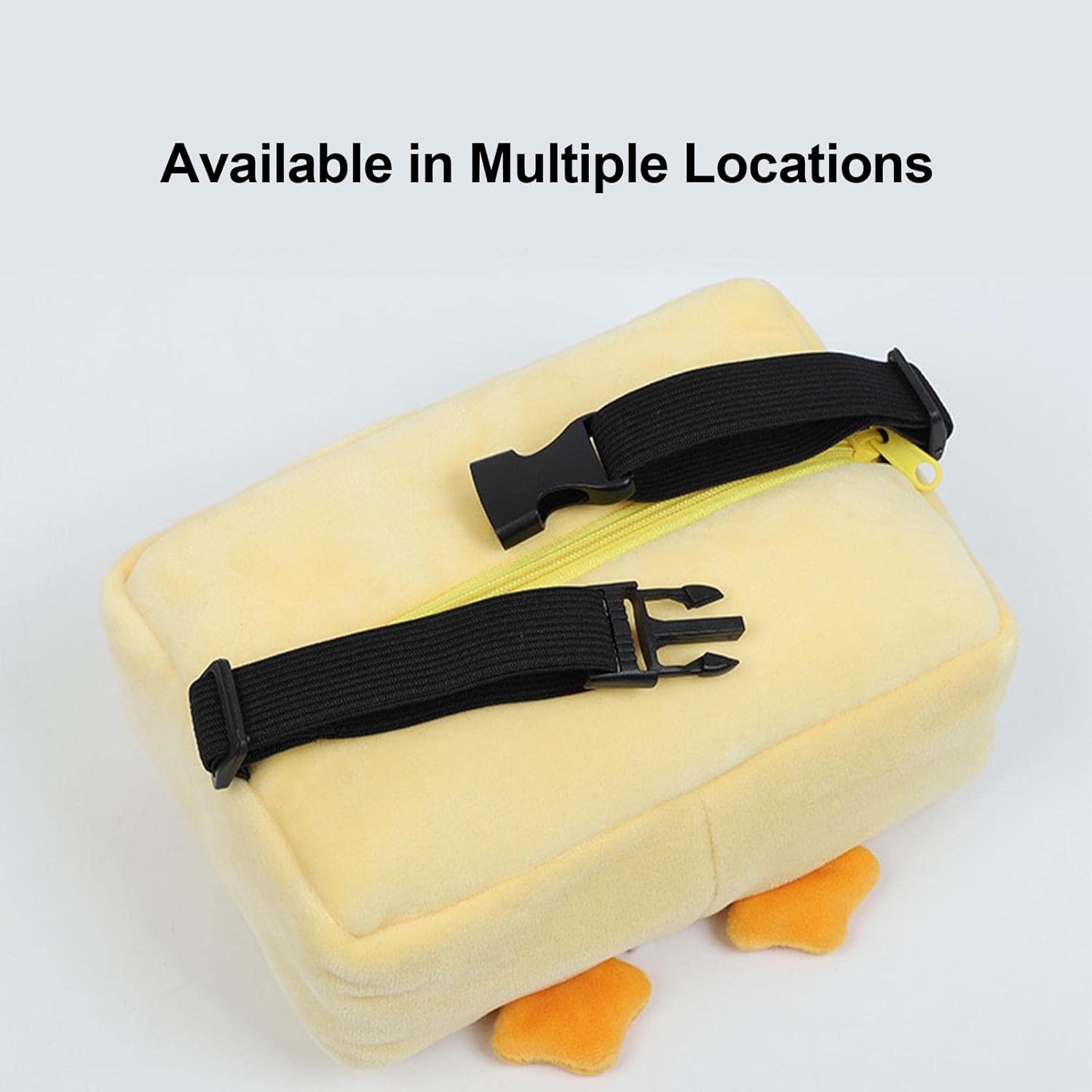 Baogao Cartoon Plush Animals Tissue Box, Cute Paper Holder for Car, Universal Vehicle Backseat Plush Tissue Organizer