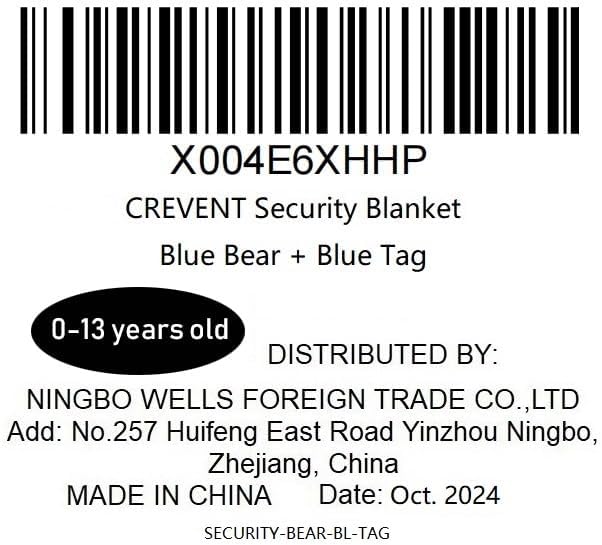 CREVENT Minky Baby Blanket for Girls Boys, Soft Plush Receiving Blanket for Newborns - 76x102cm (Animal)