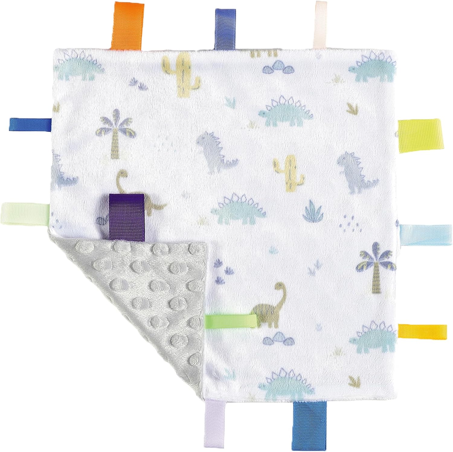 CREVENT Minky Baby Blanket for Girls Boys, Soft Plush Receiving Blanket for Newborns - 76x102cm (Animal)