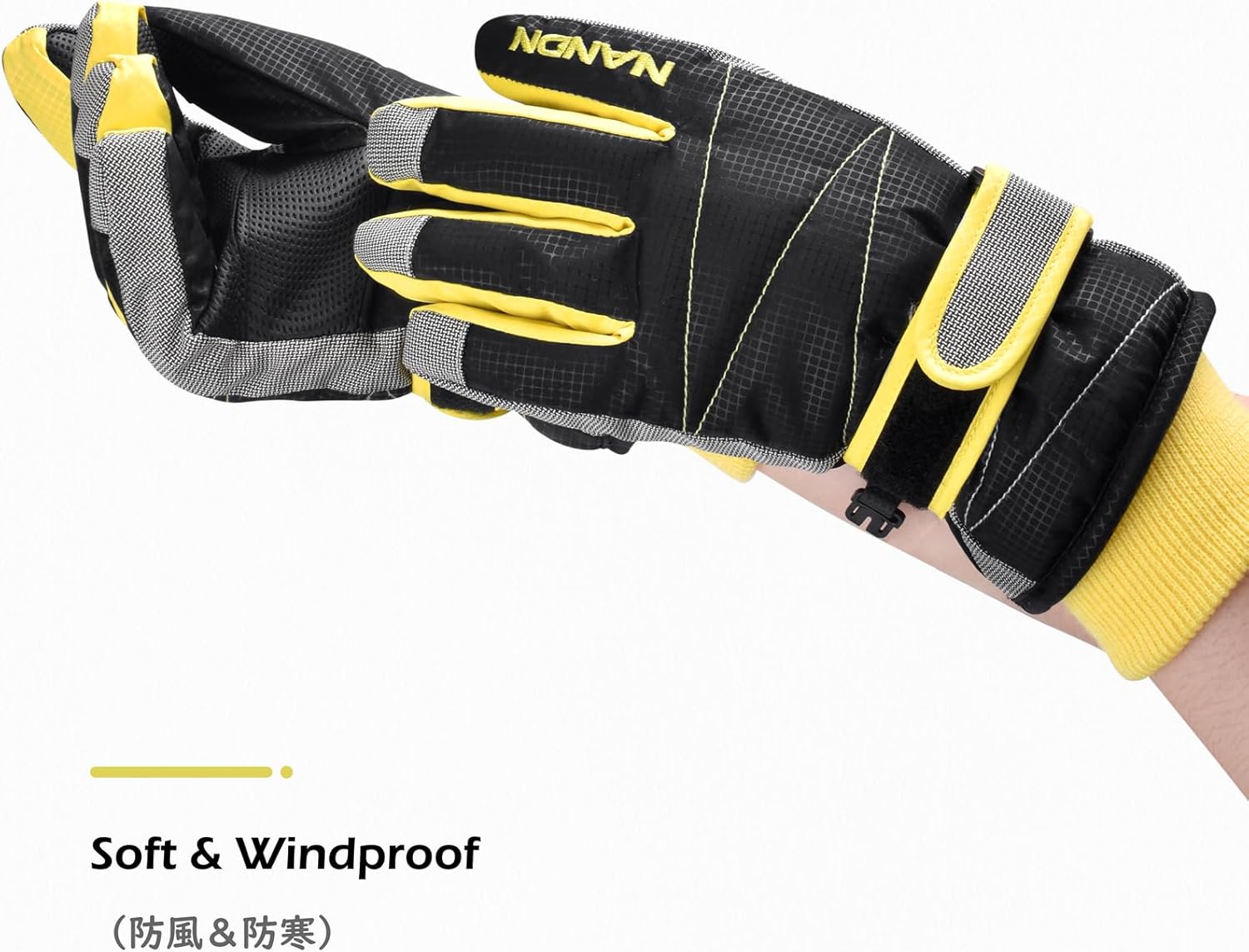 TRIWONDER Ski Gloves Kids Cold Weather Winter Warm Gloves Windproof Thermal Fleece Outdoor Snowboard Snow Gloves Mittens for Boys Girls Children