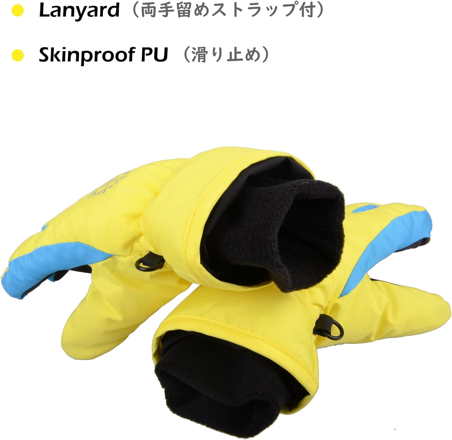 Triwonder Waterproof Mittens for 3-12 Years Old Kids Outdoor Warm Gloves Snow Mitts Winter Ski Gloves