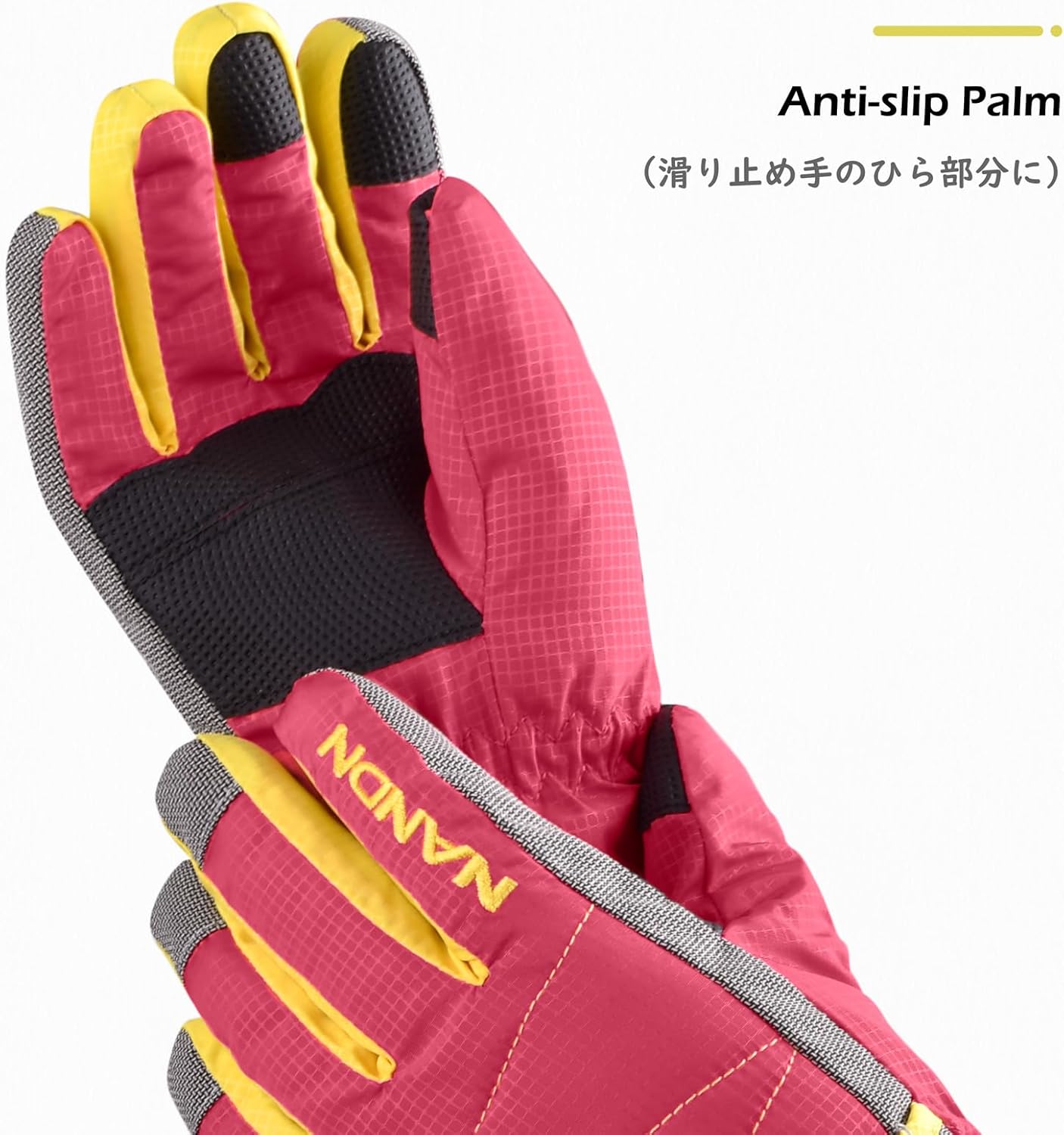 TRIWONDER Ski Gloves Kids Cold Weather Winter Warm Gloves Windproof Thermal Fleece Outdoor Snowboard Snow Gloves Mittens for Boys Girls Children