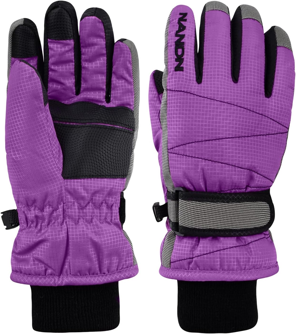 TRIWONDER Ski Gloves Kids Cold Weather Winter Warm Gloves Windproof Thermal Fleece Outdoor Snowboard Snow Gloves Mittens for Boys Girls Children