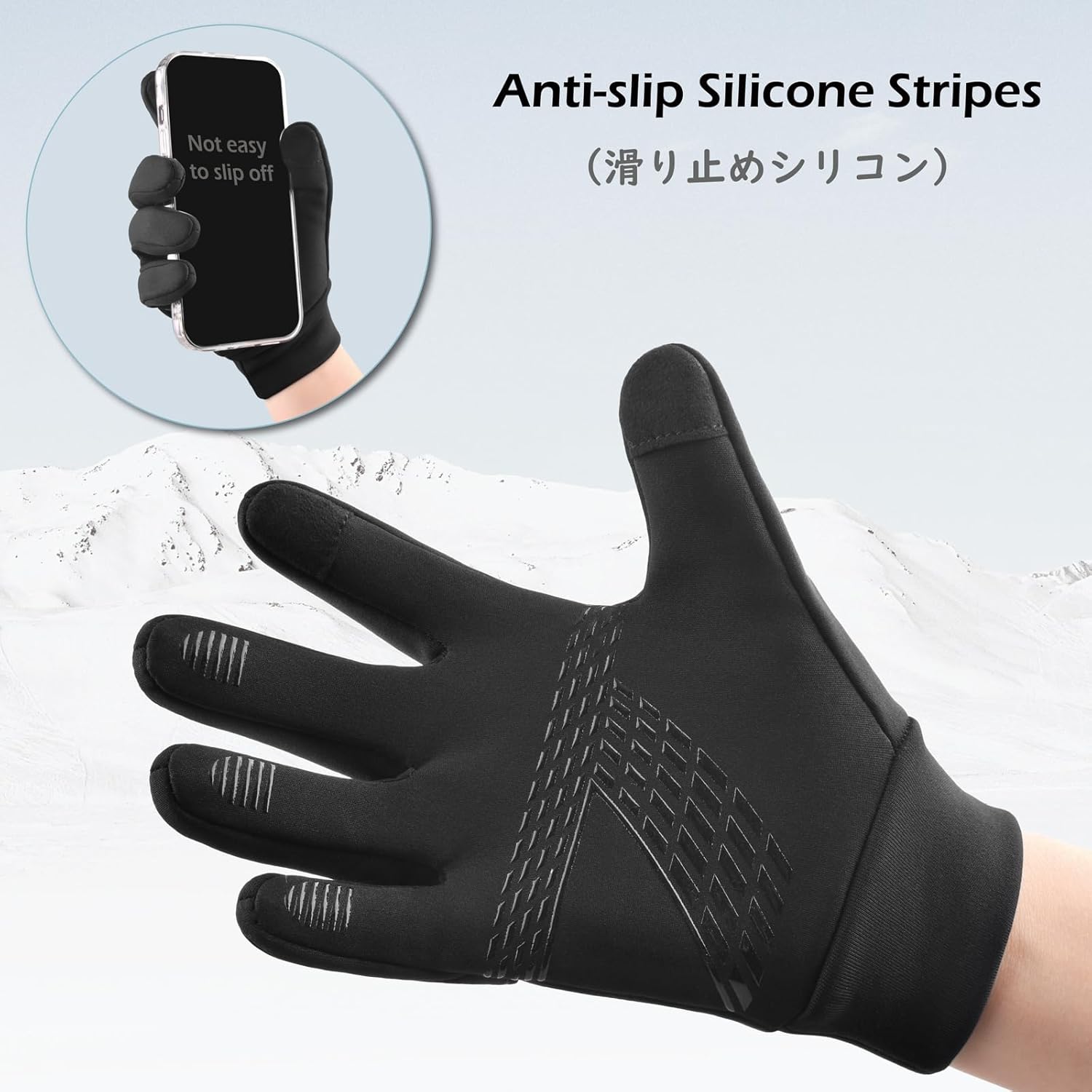 Triwonder Waterproof Mittens for 3-12 Years Old Kids Outdoor Warm Gloves Snow Mitts Winter Ski Gloves