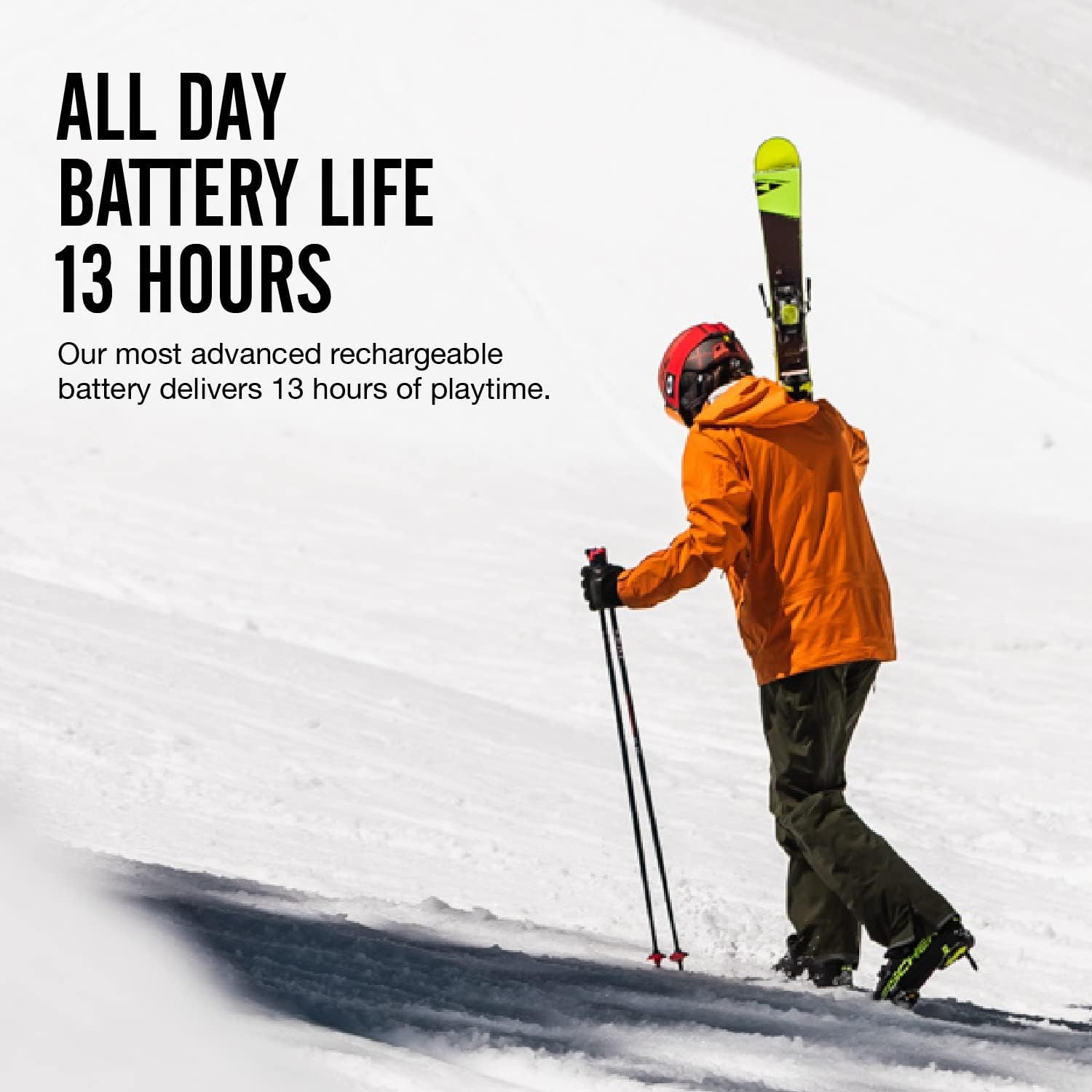 Outdoor Tech - Chips 3.0 - True Wireless Bluetooth Helmet Speakers for Skiing, Snowboarding Mountain Biking, and Climbing