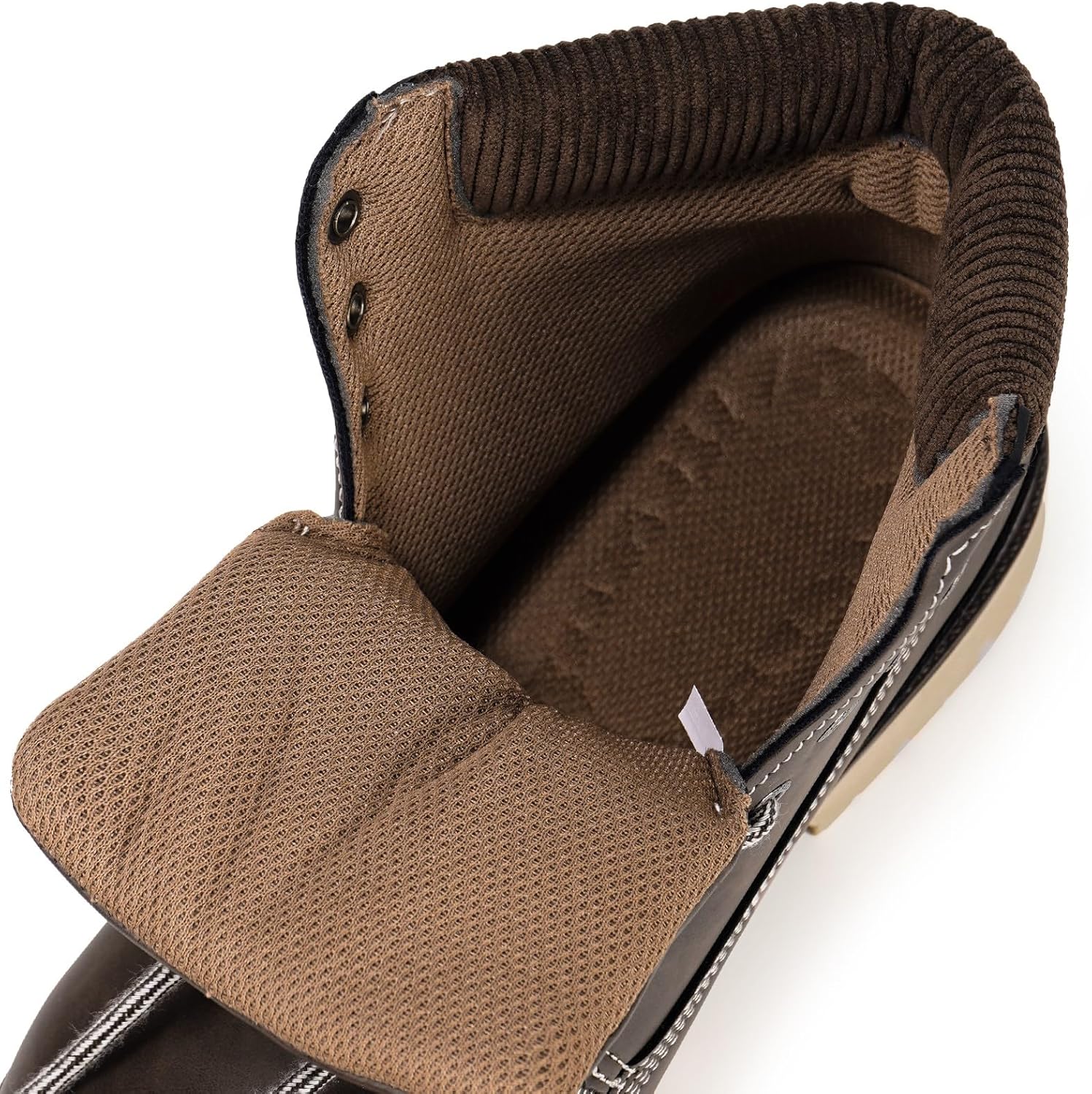 Snow Boots Womens Mens Winter Flat Ankle Boots Warm Fur Lined Fashion Combat Leather Shoes Casual Work Walking Hiking Lace Up Outdoor Trainer Urban