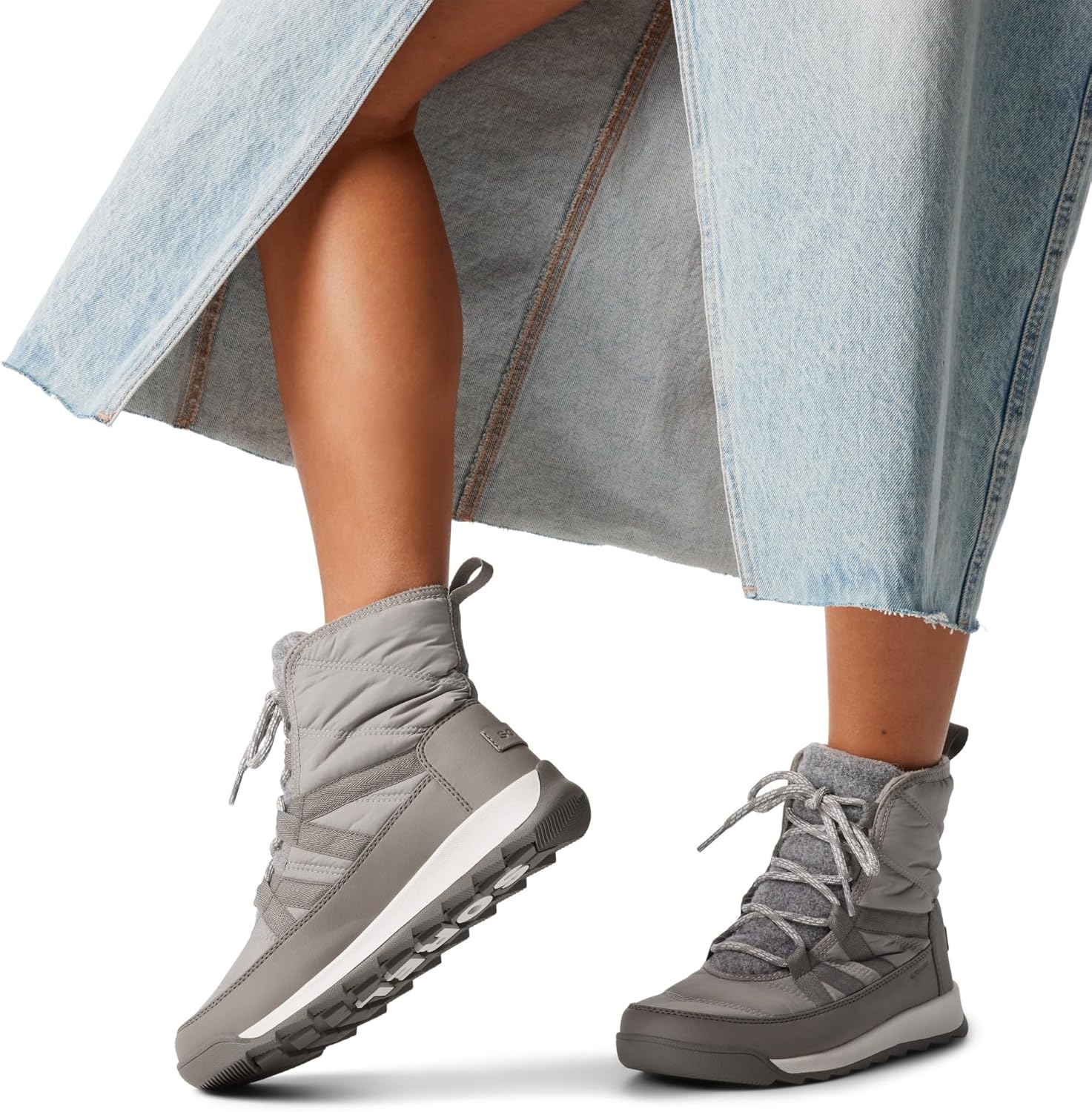 Sorel Women's Whitney II Short Lace Winter Boots, Elk, 7