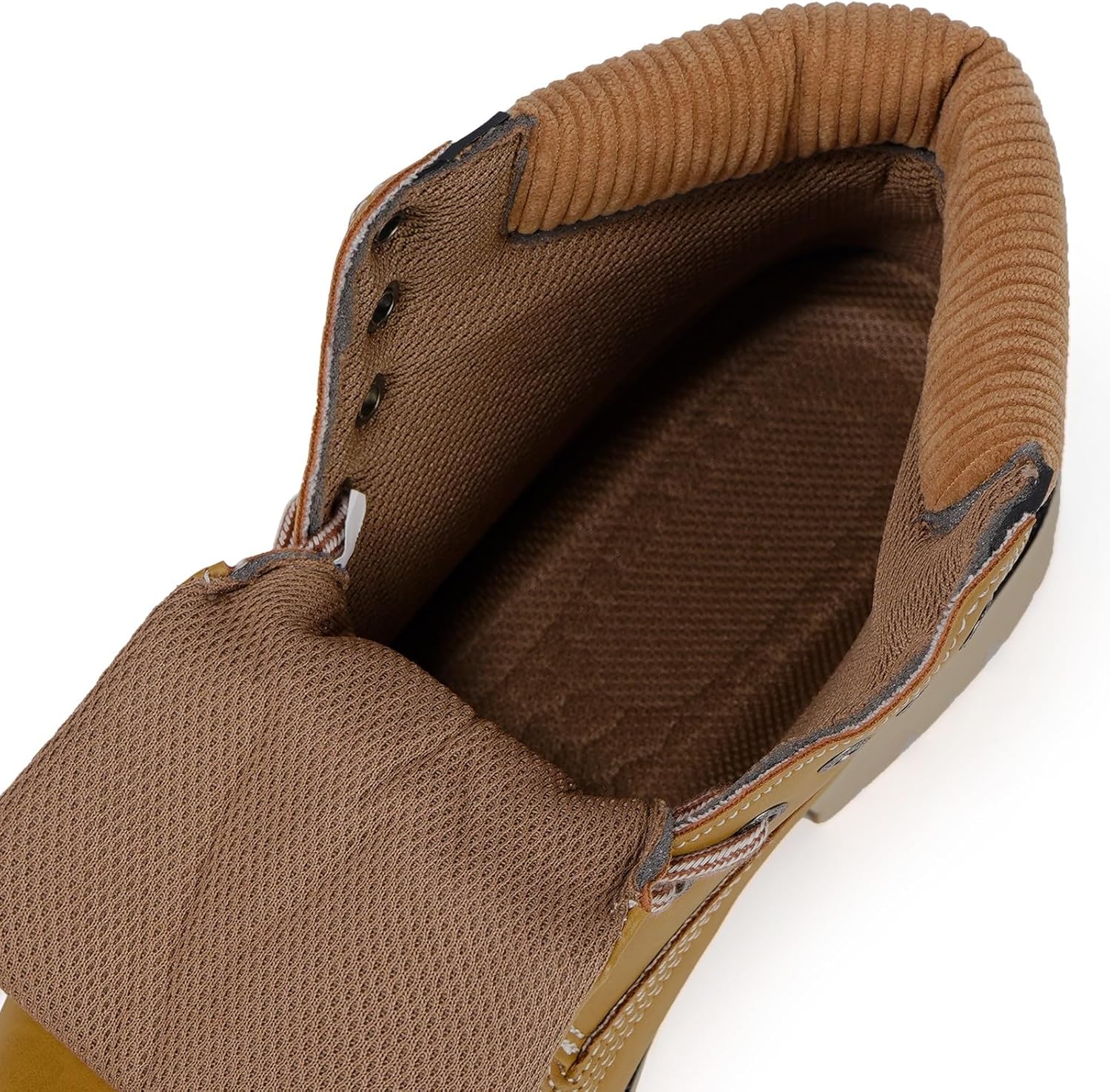 Snow Boots Womens Mens Winter Flat Ankle Boots Warm Fur Lined Fashion Combat Leather Shoes Casual Work Walking Hiking Lace Up Outdoor Trainer Urban