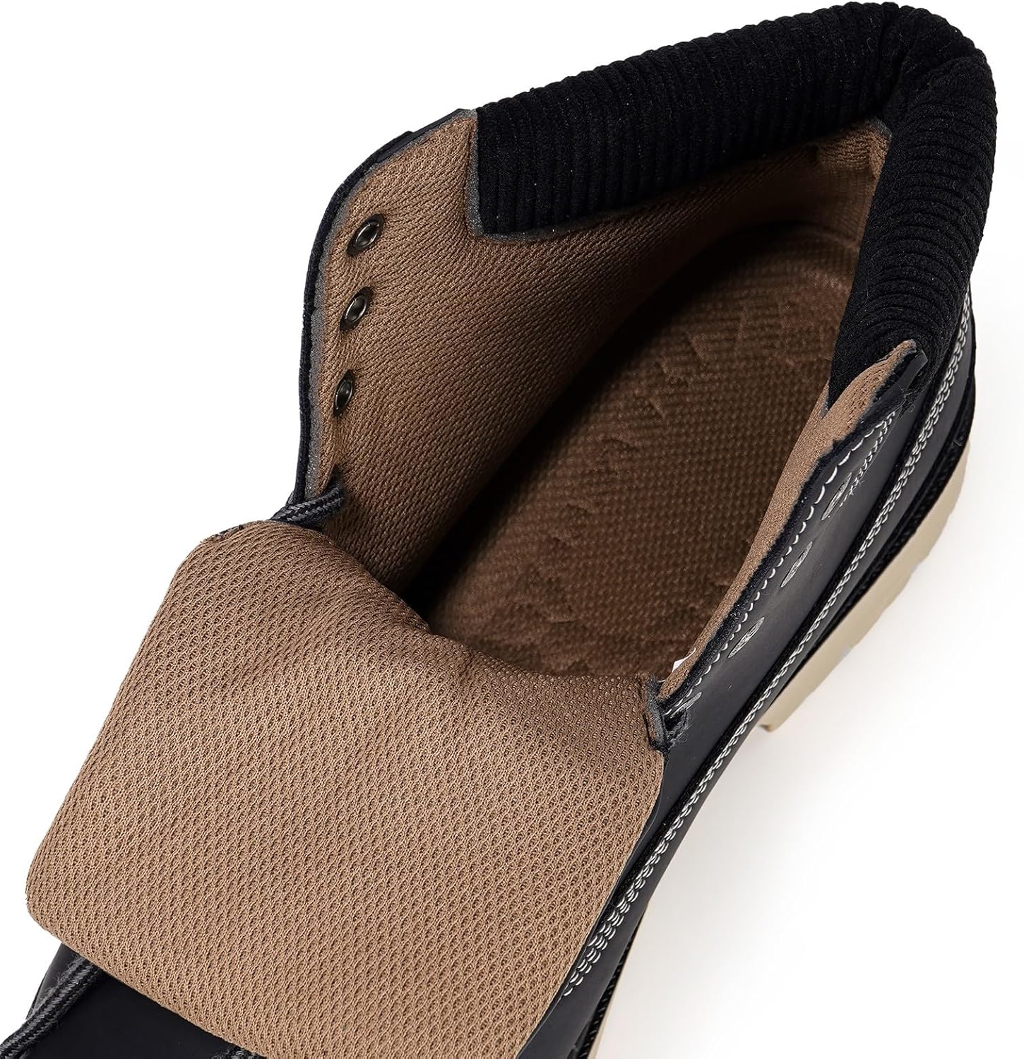 Snow Boots Womens Mens Winter Flat Ankle Boots Warm Fur Lined Fashion Combat Leather Shoes Casual Work Walking Hiking Lace Up Outdoor Trainer Urban